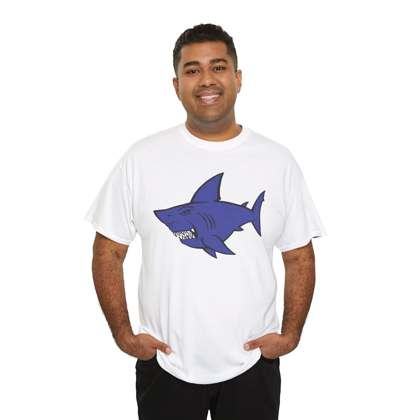 Chubby Shark. Heavy Cotton T-Shirt
