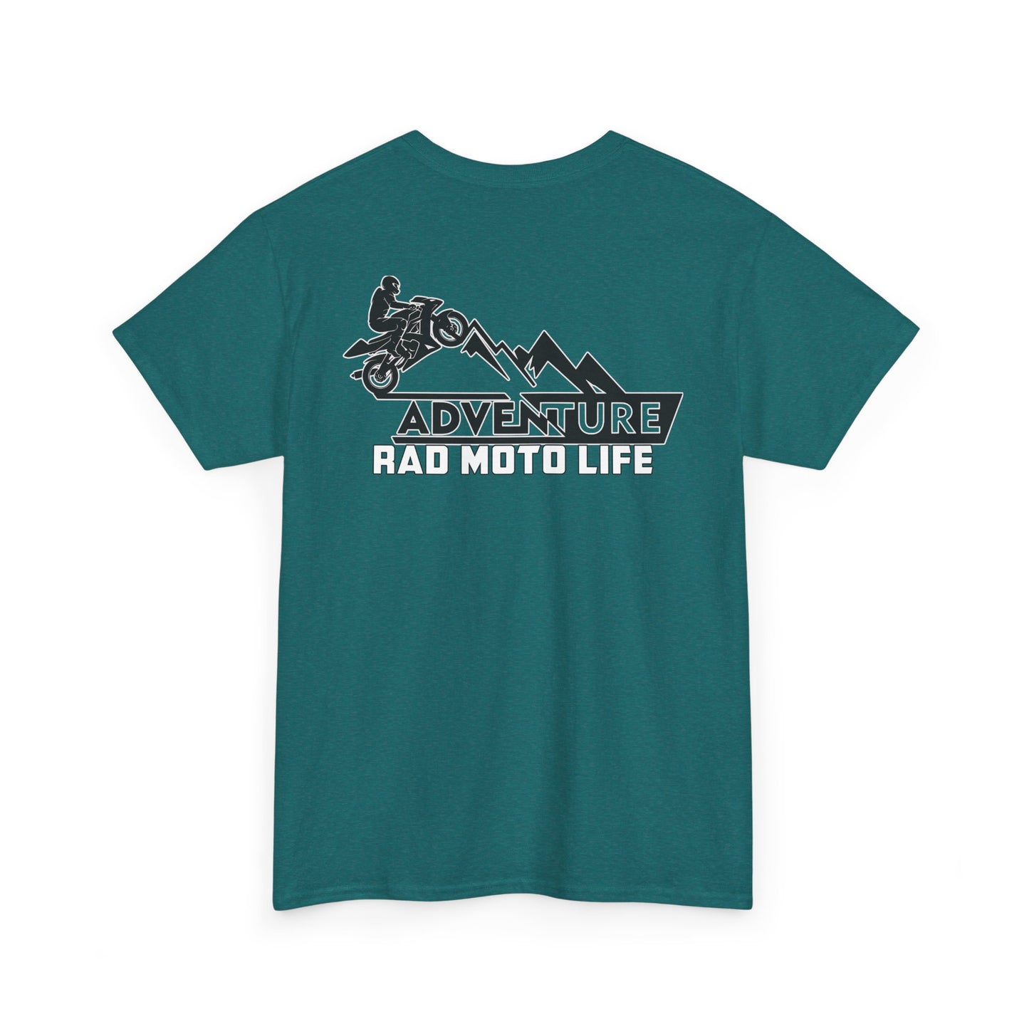 Adventure, Rad Moto Life, Heavy Cotton T-Shirt