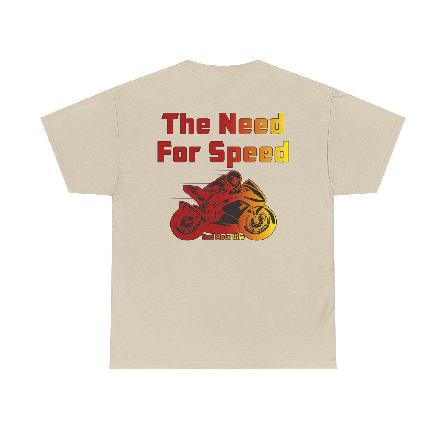 The Need for Speed, Rad Moto Life, Heavy Cotton T-Shirt