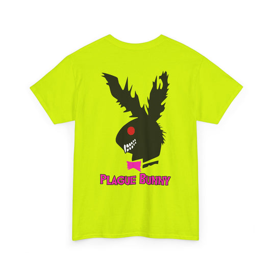 Plague Bunny, Rad Moto Bunny, Heavy Cotton T-Shirt