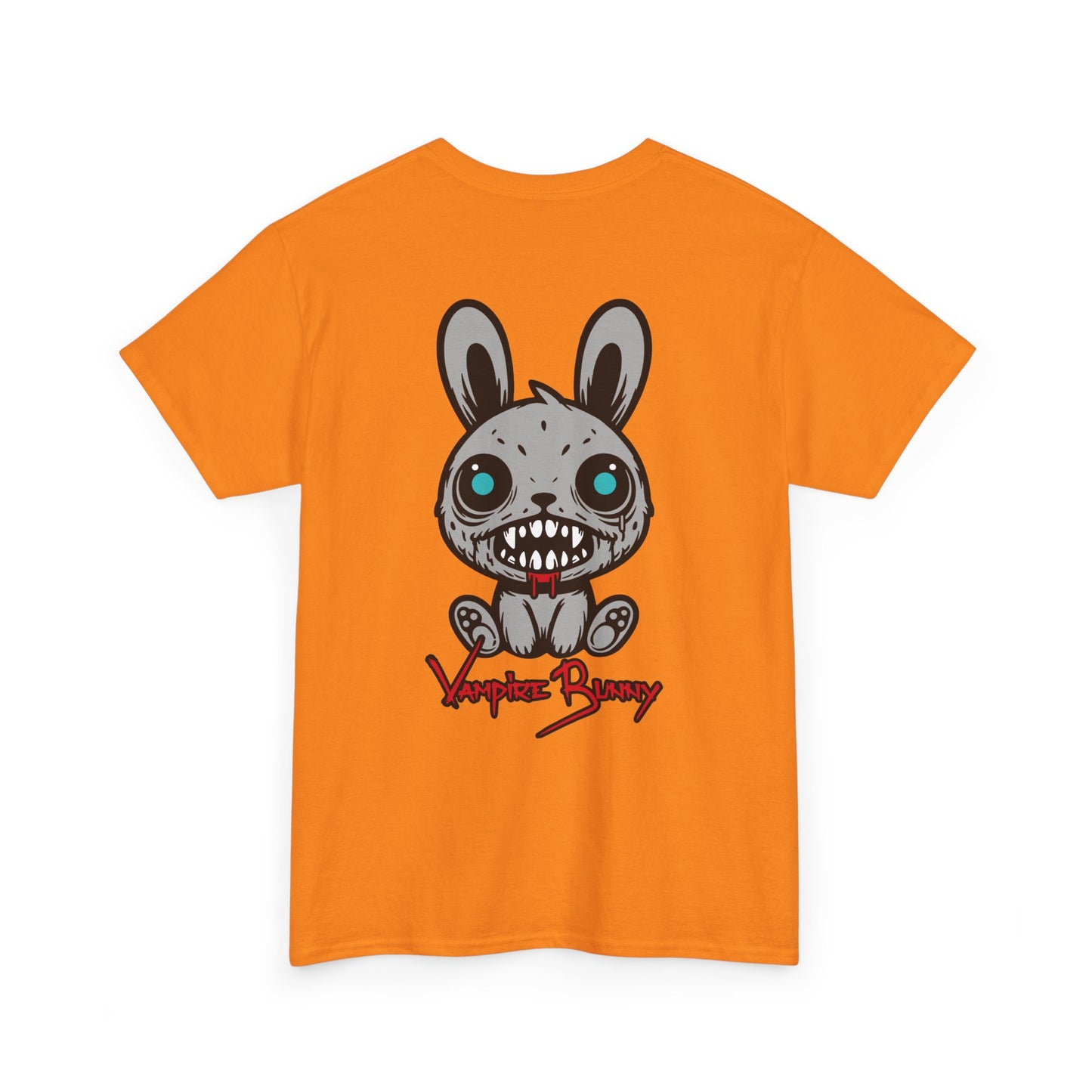 Vampire Bunny, Rad Moto Bunny, Heavy Cotton T-Shirt