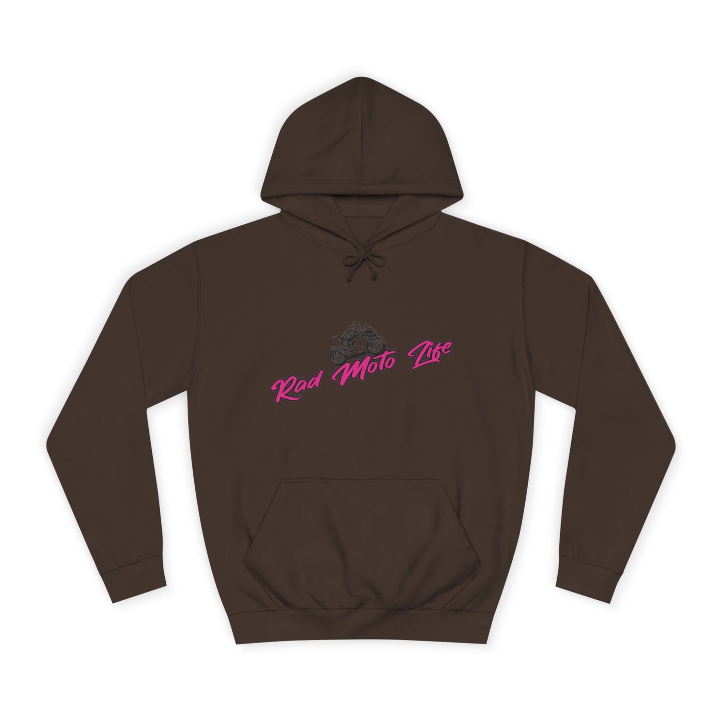 Life Behind Bars, Rad Moto Life Unisex Hoodie - Biker Style Sweatshirt for Motorcycle Enthusiasts