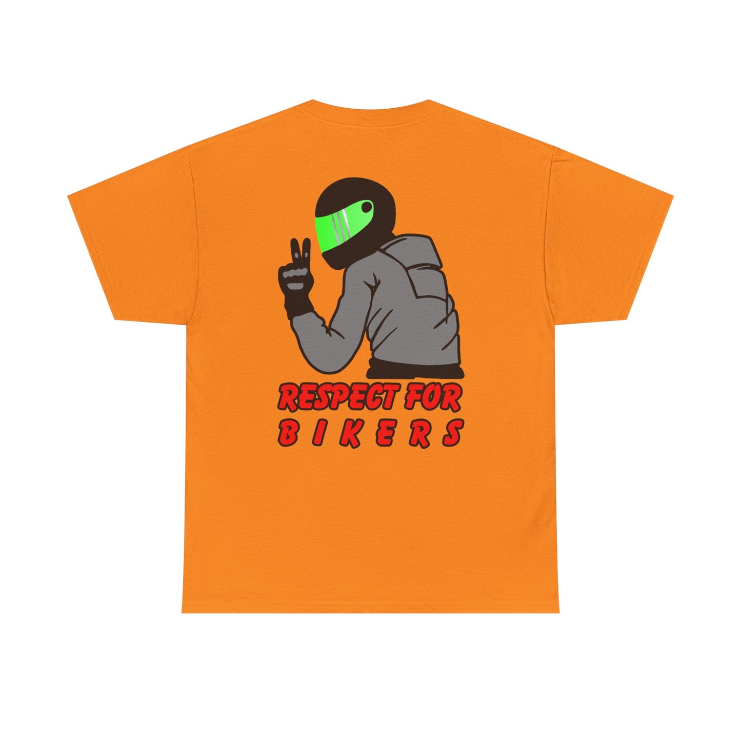 Respect for Bikers, Rad Moto Bunny, Heavy Cotton T-Shirt