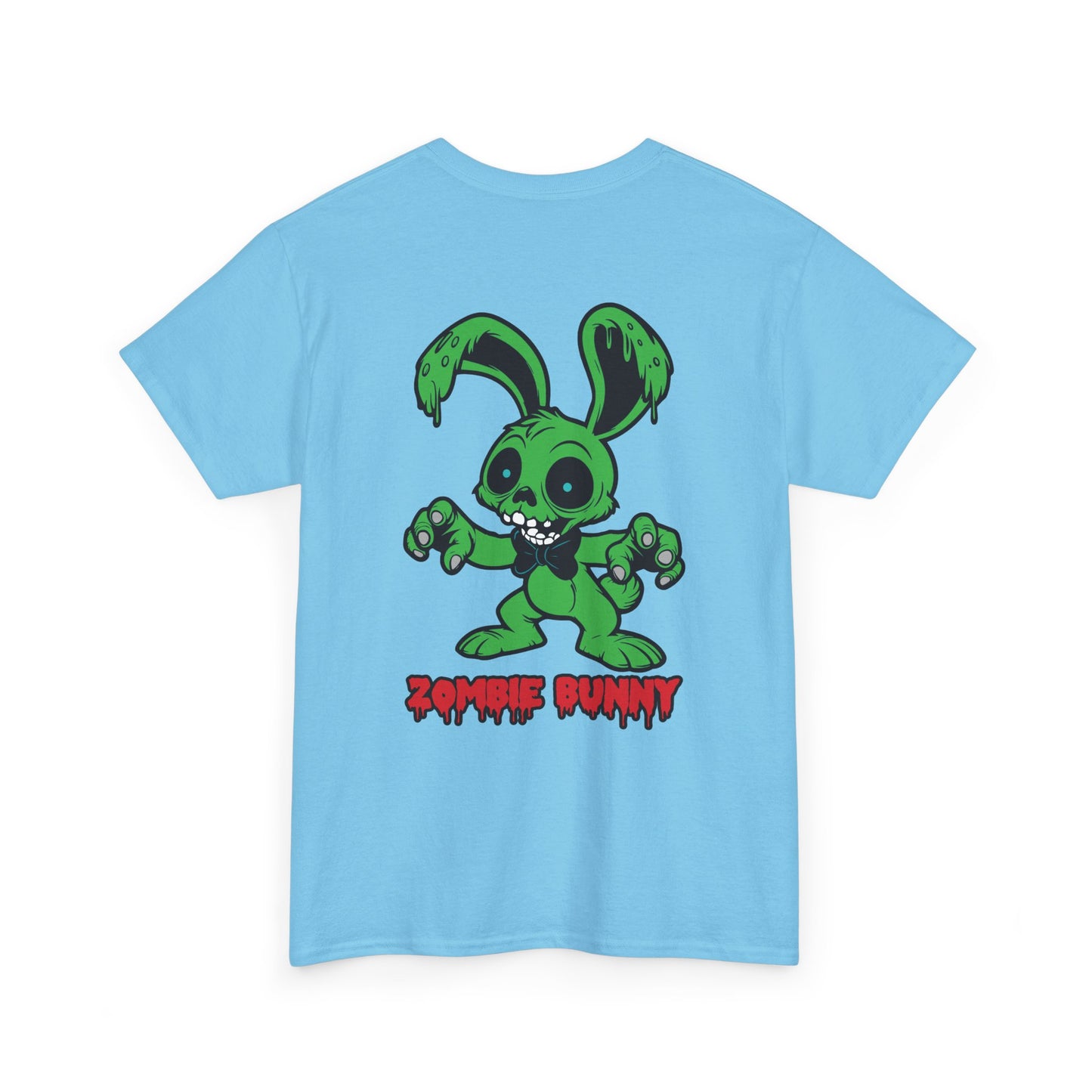 Zombie Bunny, Rad Moto Bunny, Heavy Cotton T-Shirt