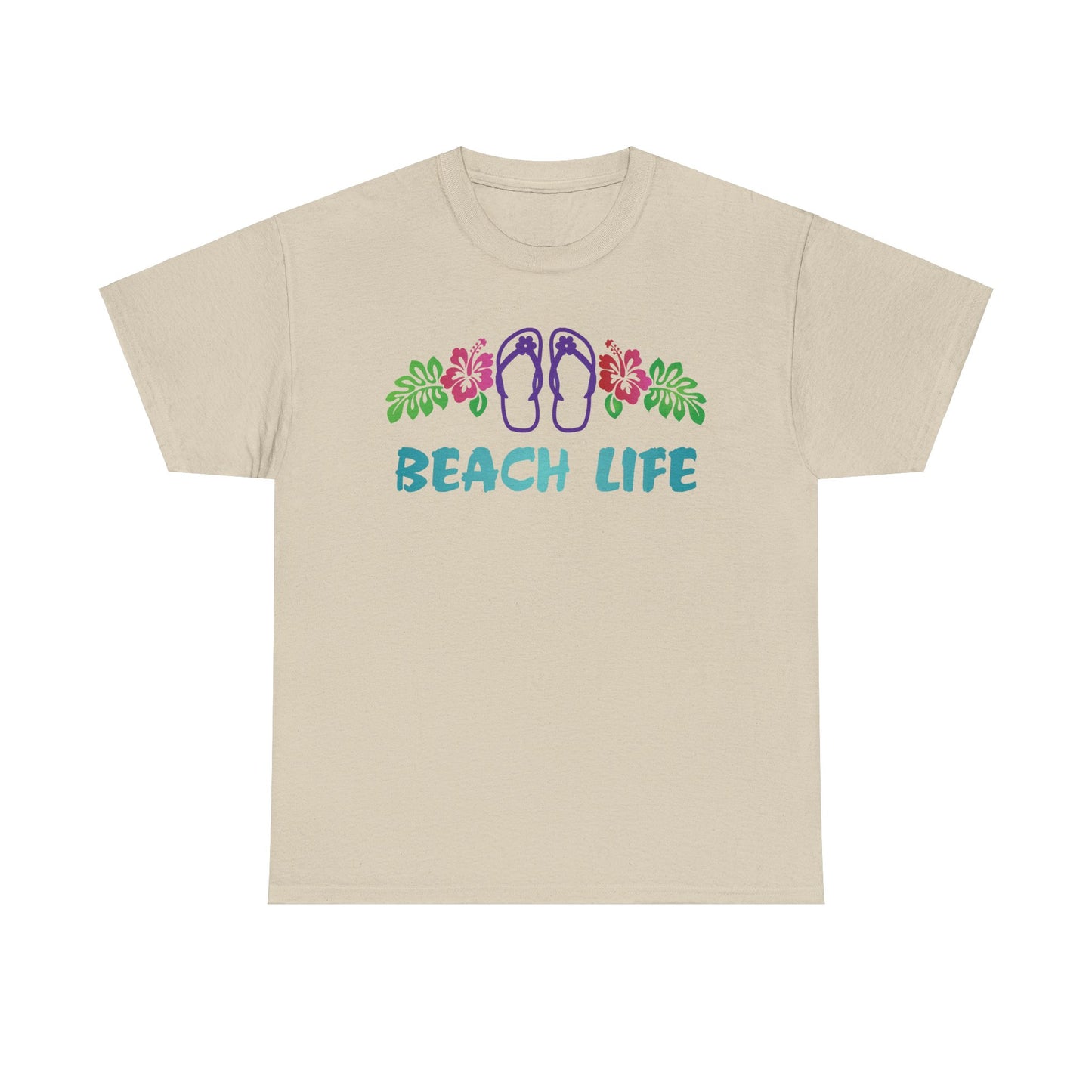 Beach Life. Heavy Cotton T-Shirt