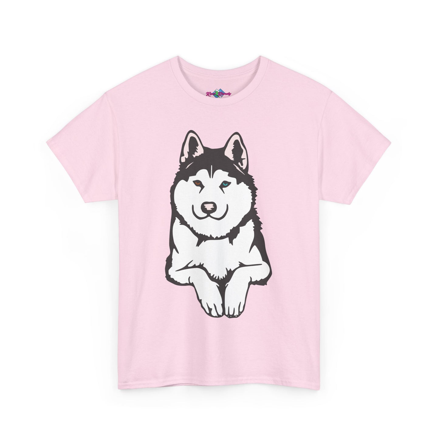 Casual Husky. Heavy Cotton T-Shirt