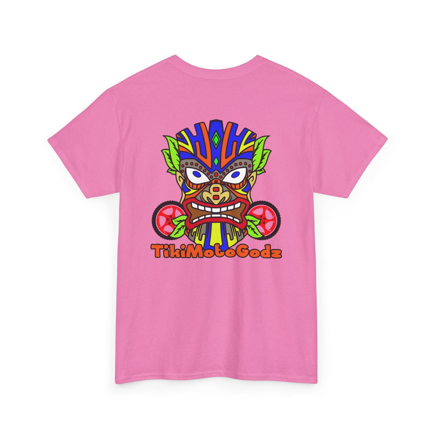 Tiki Moto Godz. Heavy Cotton T-Shirt