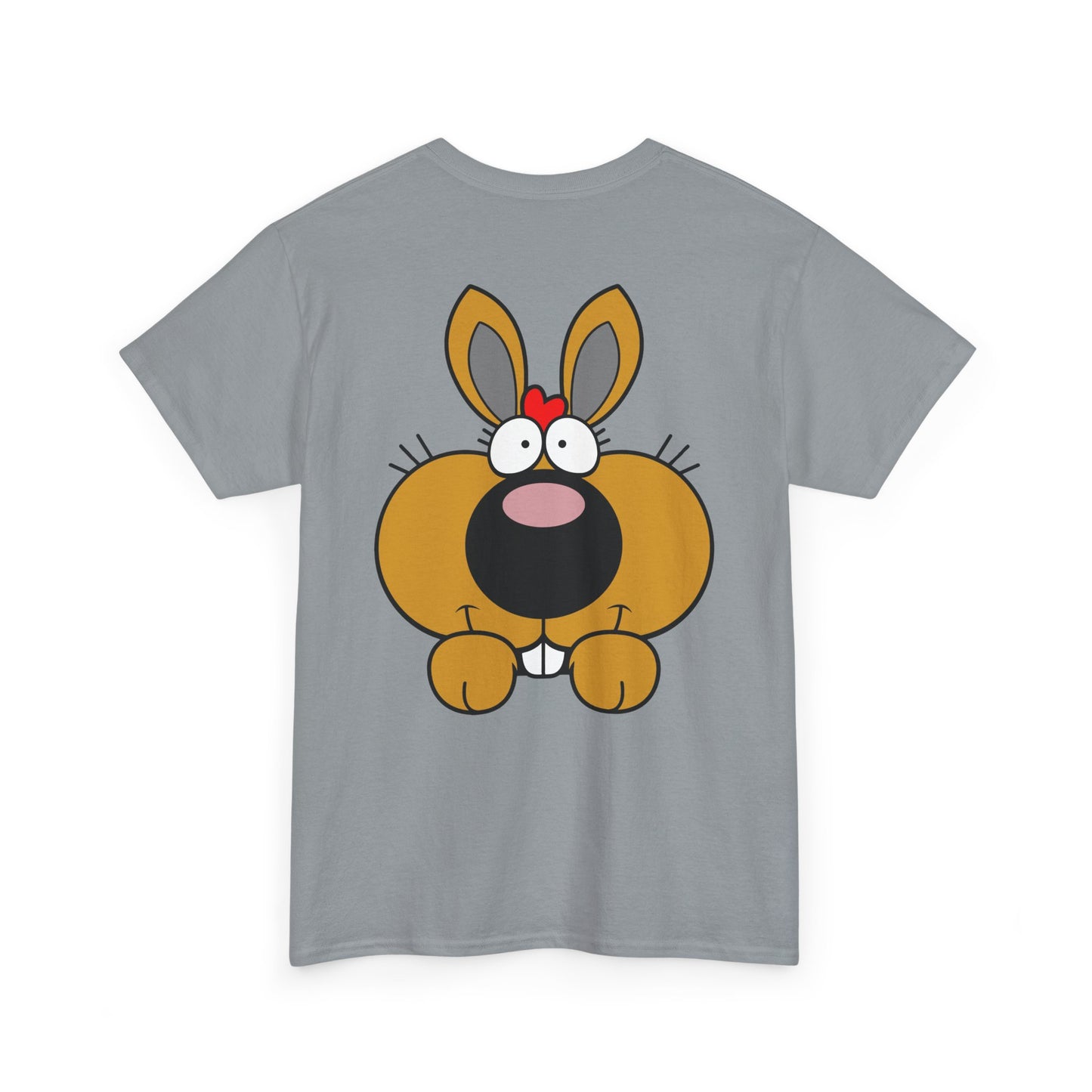 Love Bunny, Rad Moto Bunny, Heavy Cotton T-Shirt