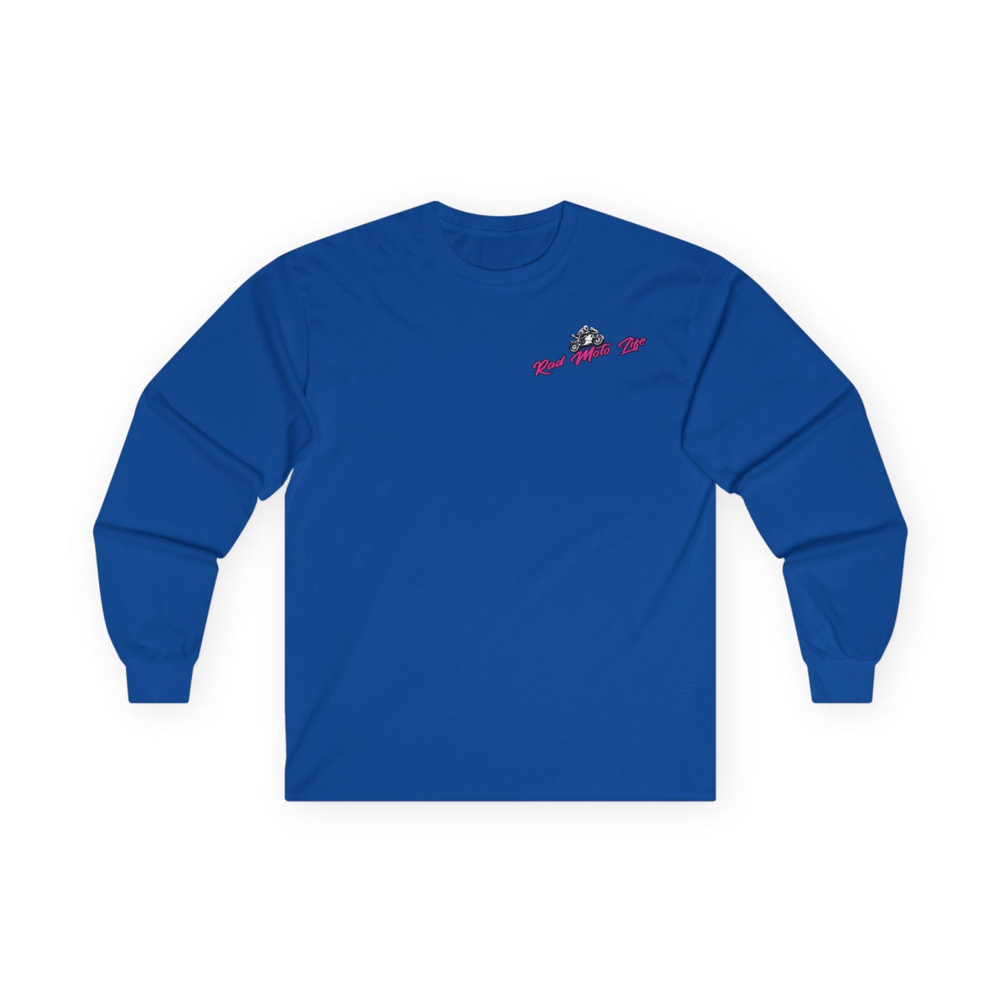 Life Behind Bars, Rad Moto Life Unisex Long Sleeve Tee - Bold Graphic T-Shirt for Motorcycle Enthusiasts