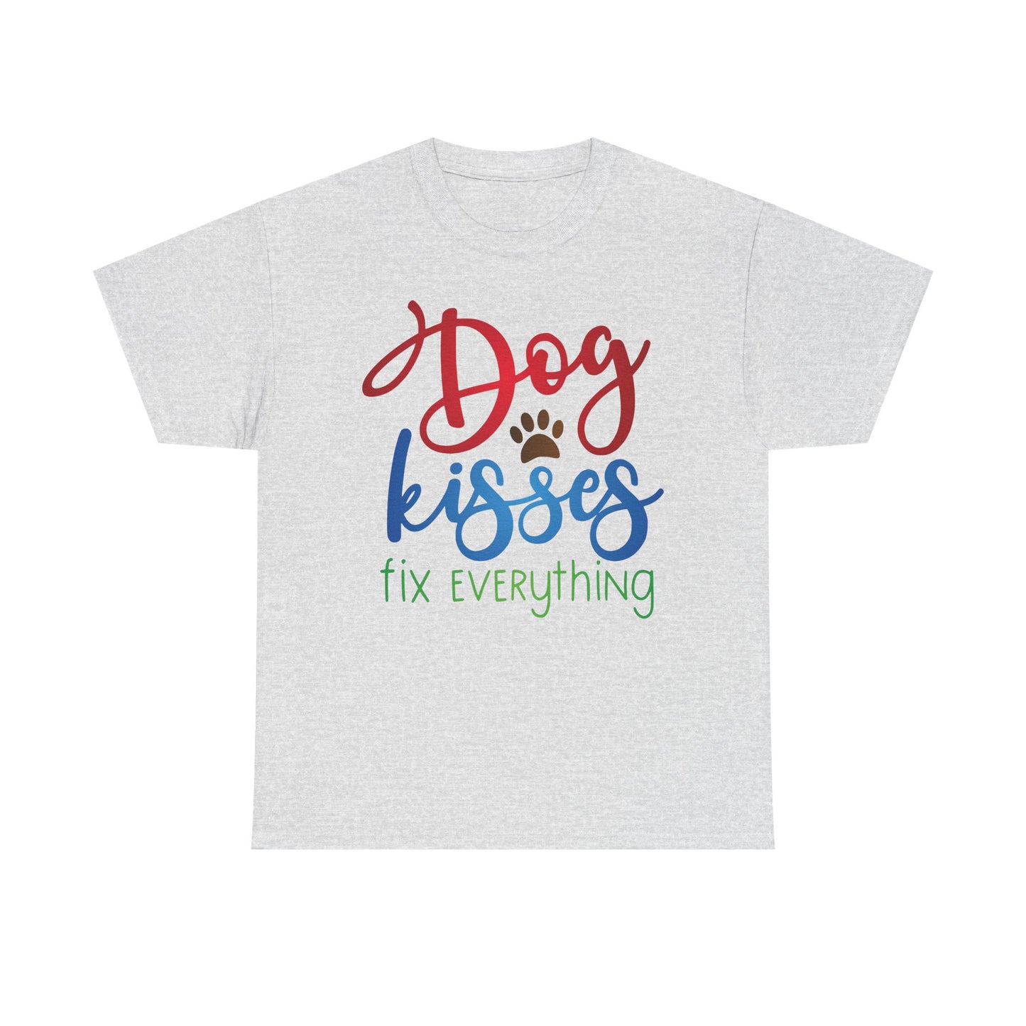 Dog Kisses. Heavy Cotton T-Shirt
