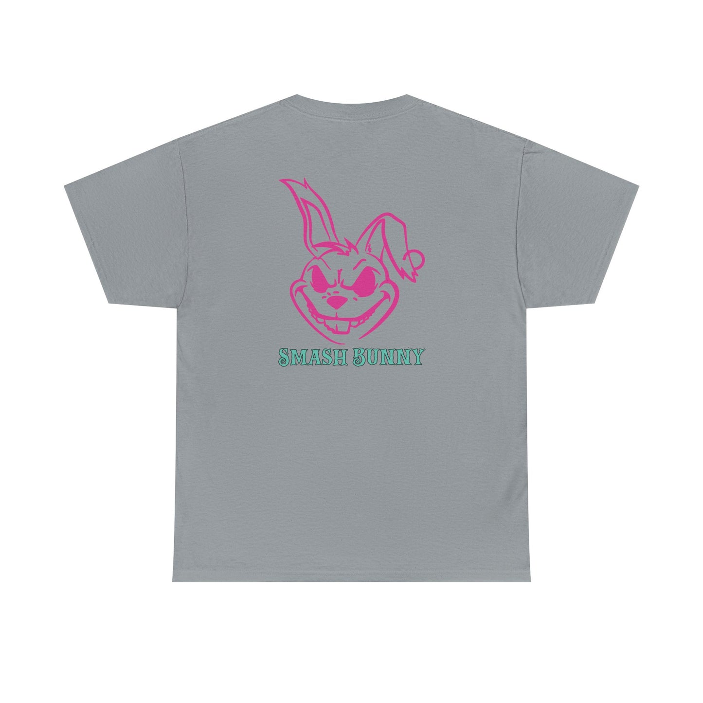 Smash Bunny, Rad Moto Bunny, Heavy Cotton T-Shirt