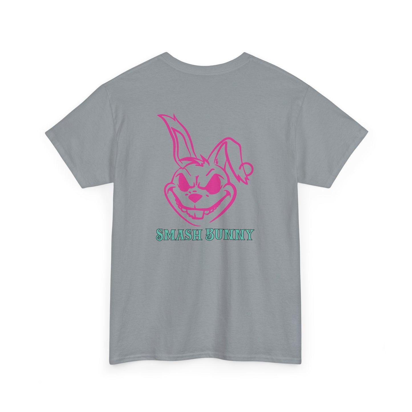 Smash Bunny, Rad Moto Bunny, Heavy Cotton T-Shirt