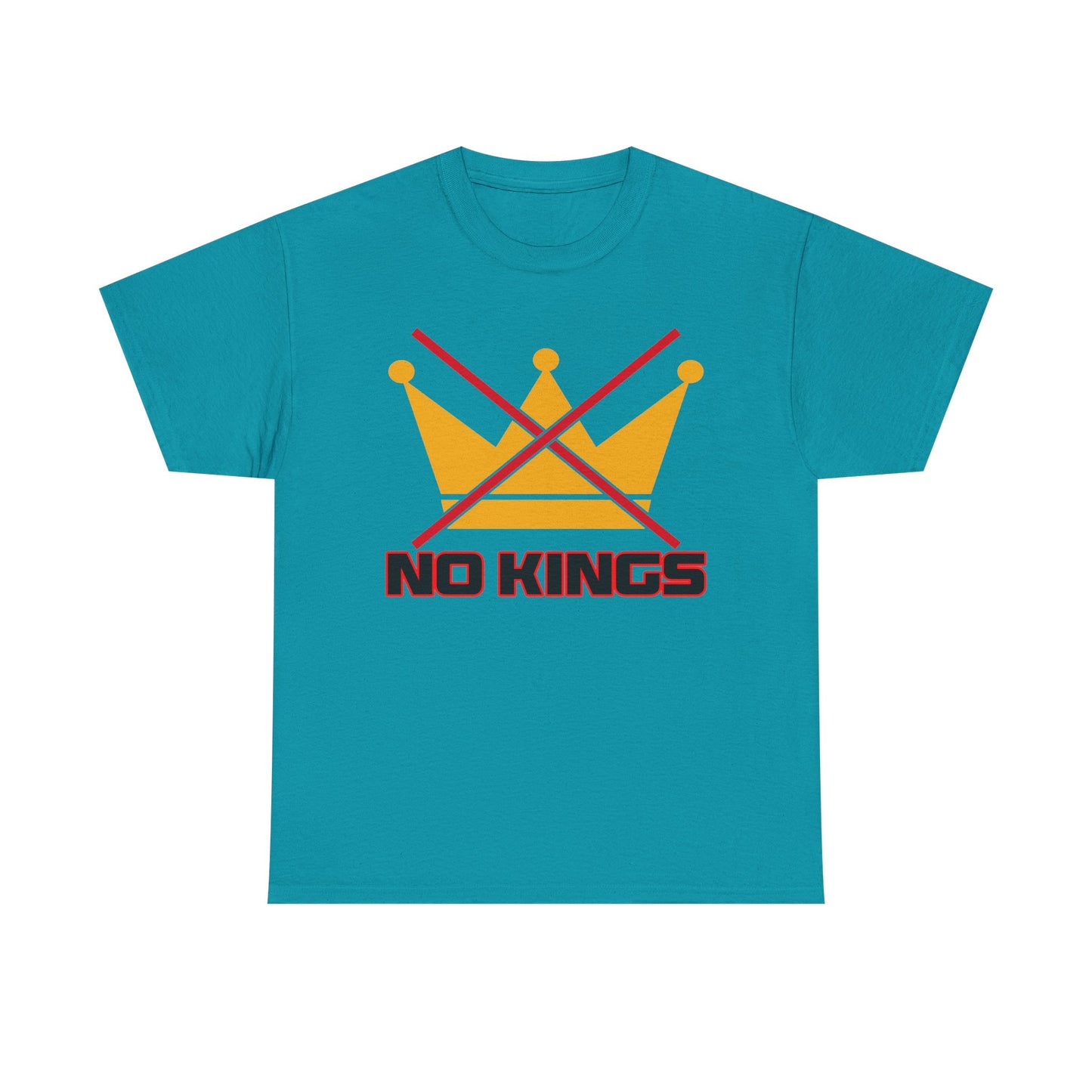 No Kings Unisex Tee - Graphic Printed T-Shirt