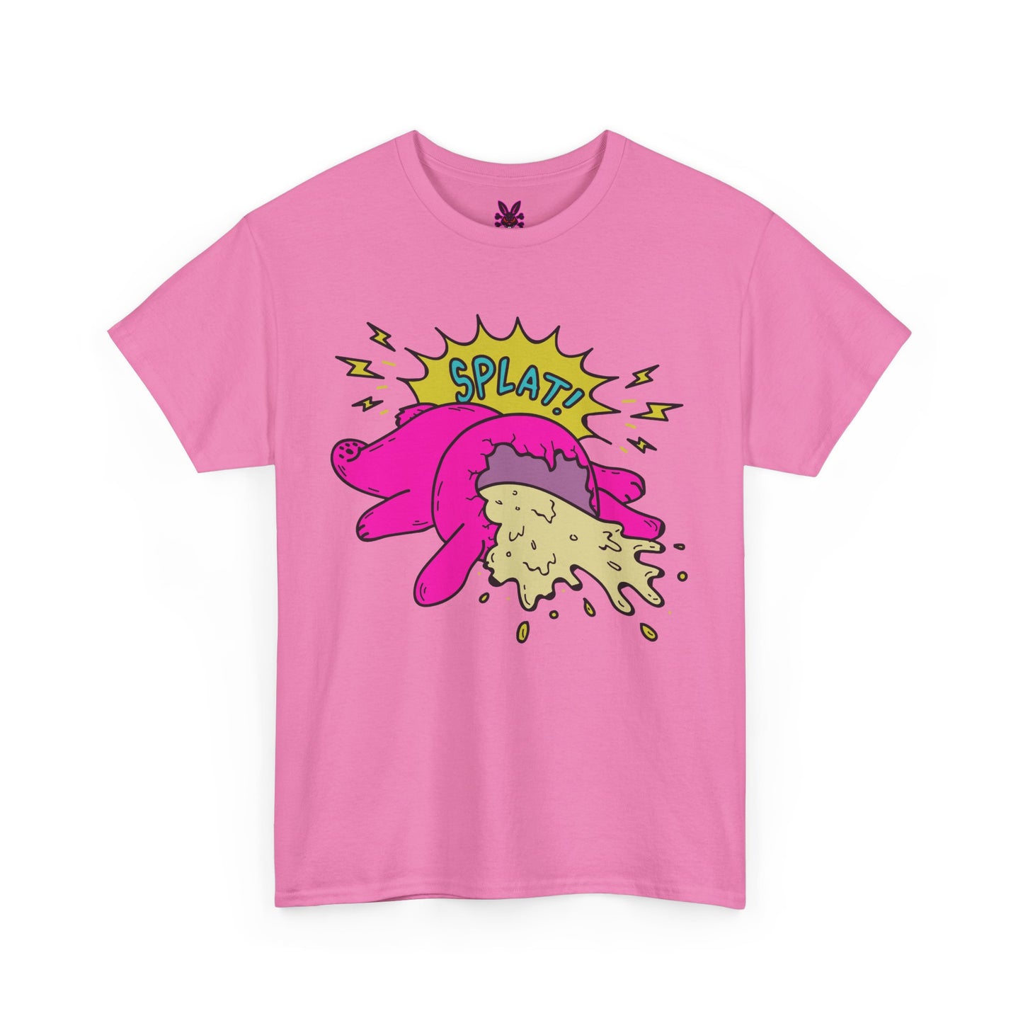 Splat Bunny, Rad Moto Bunny, Heavy Cotton T-Shirt