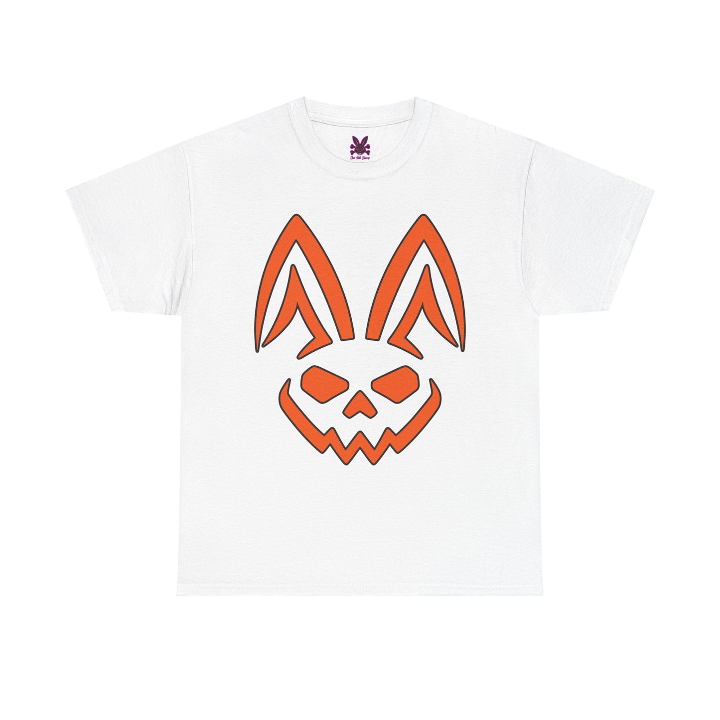 Halloween Bunny. Rad Moto Bunny, Heavy Cotton T-Shirt