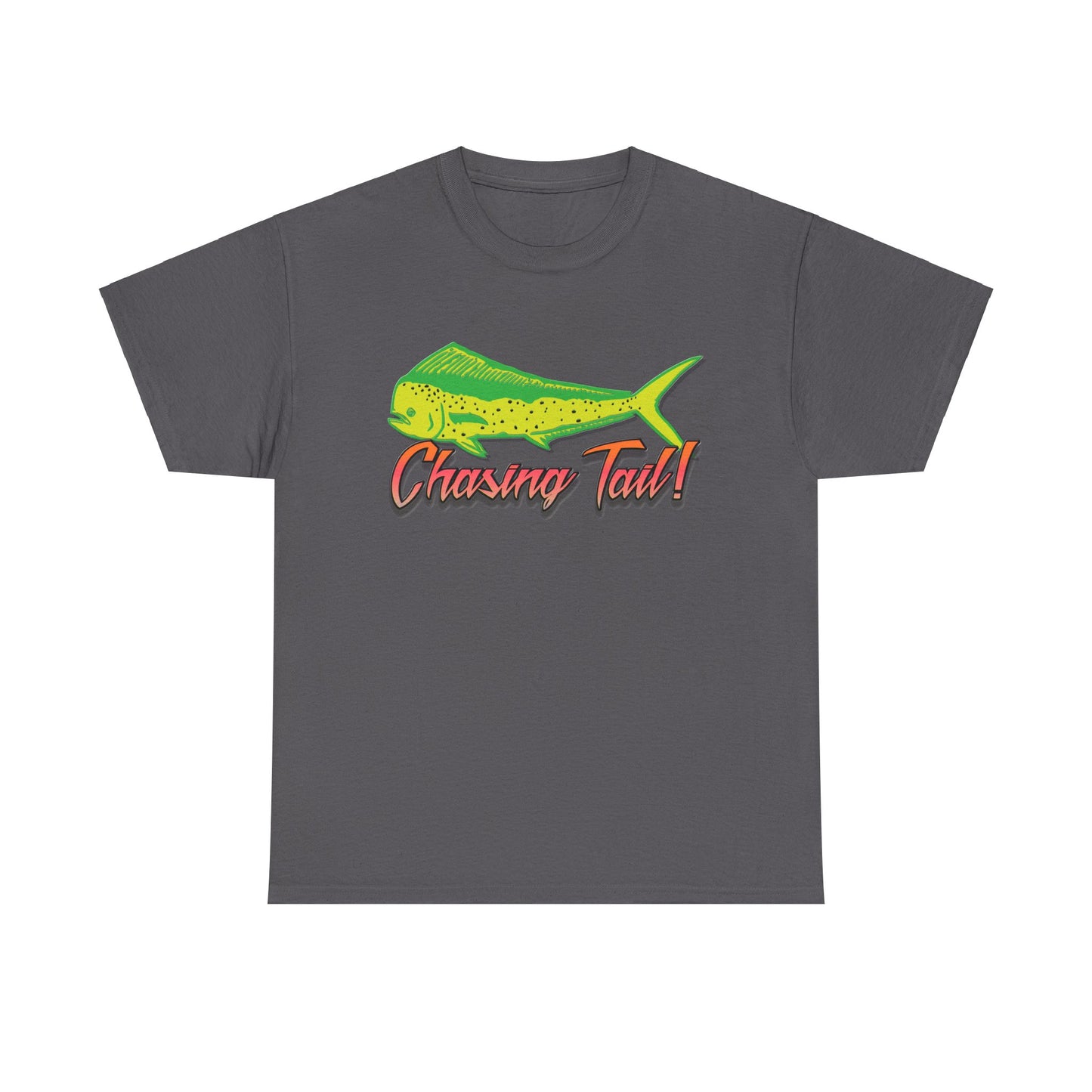 Chasing Tail Dorado. Heavy Cotton T-Shirt