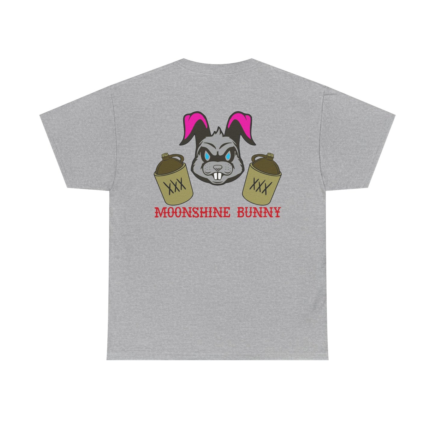 Moonshine Bunny, Rad Moto Bunny, Heavy Cotton T-Shirt