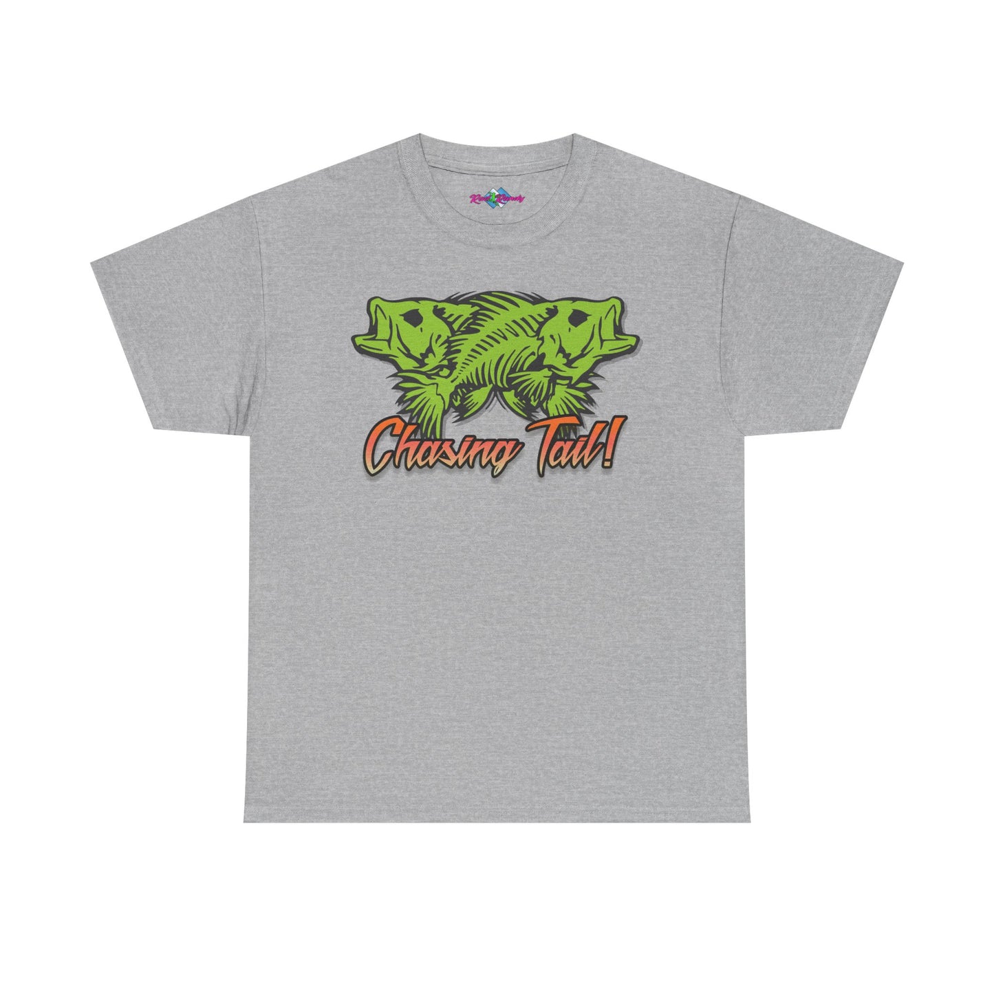 Chasing Tail. Heavy Cotton T-Shirt