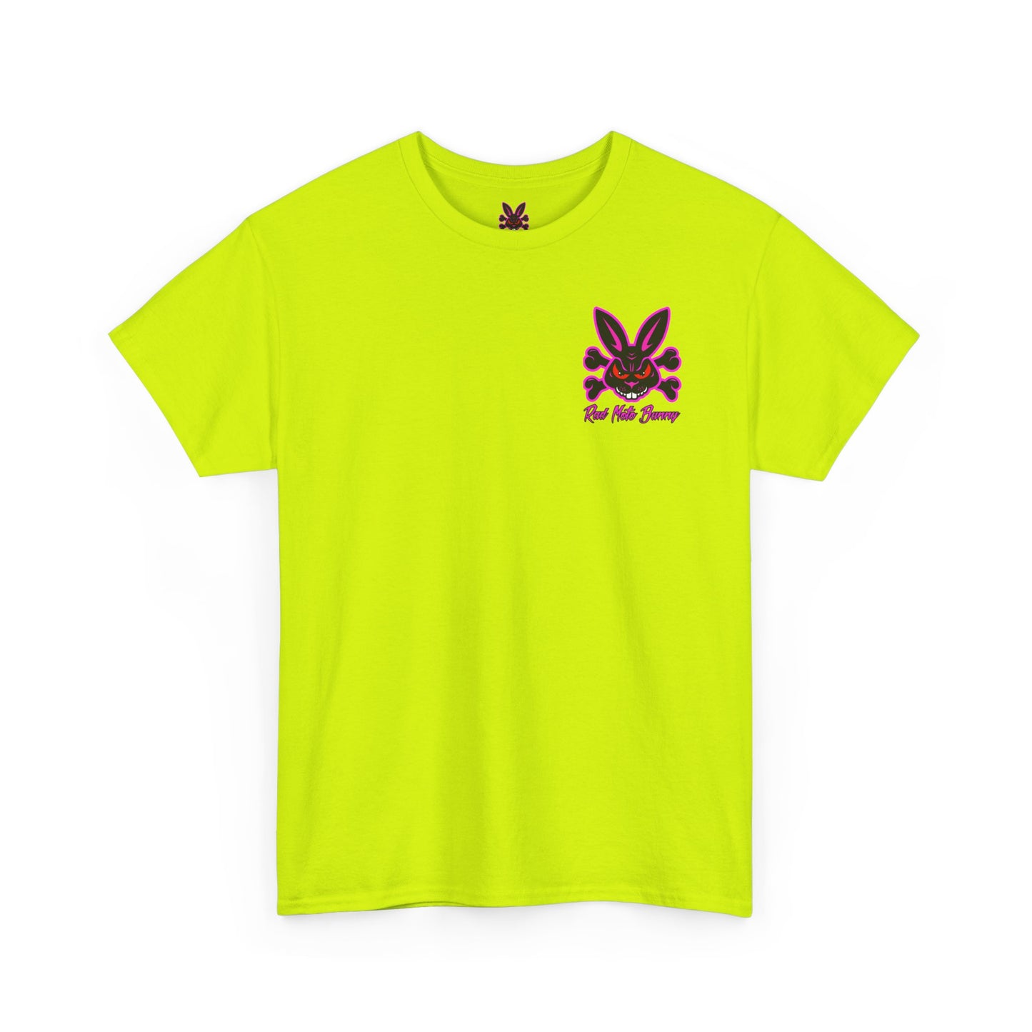 Da Bunny Bomb, Rad Moto Bunny, Heavy Cotton T-Shirt