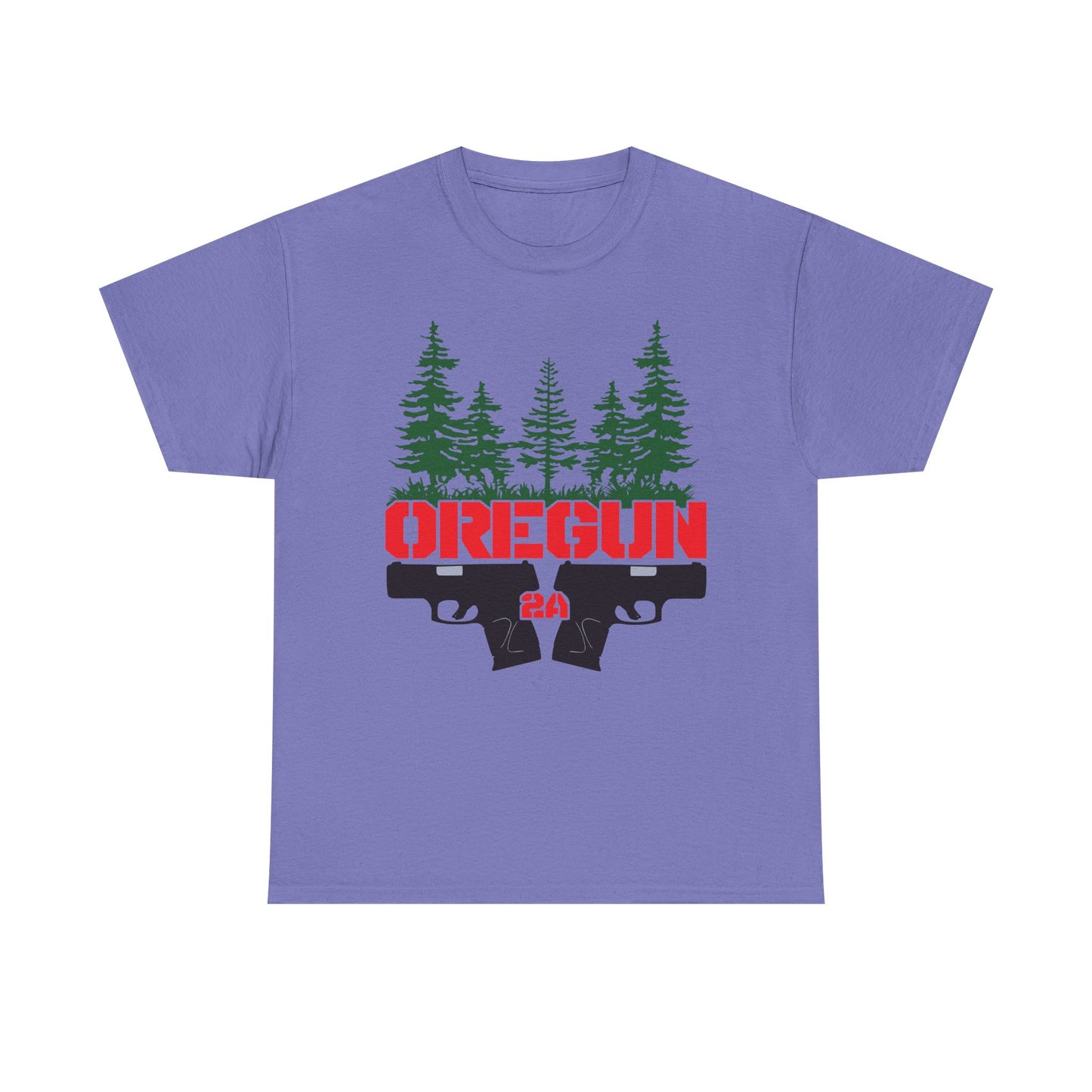 Oregun 2a Forest. Heavy Cotton T-Shirt
