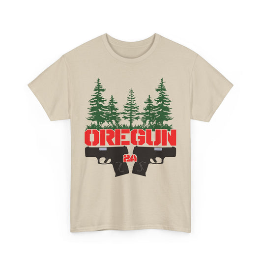 Oregun 2a Forest. Heavy Cotton T-Shirt