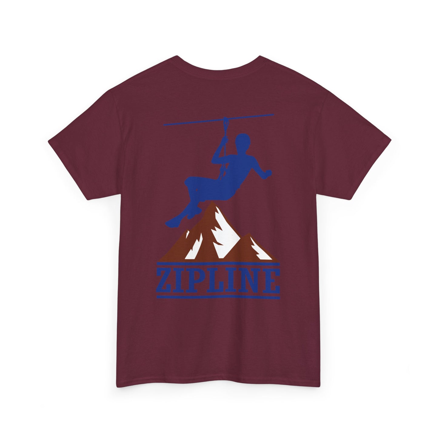 Zipline Guy. Heavy Cotton T-Shirt