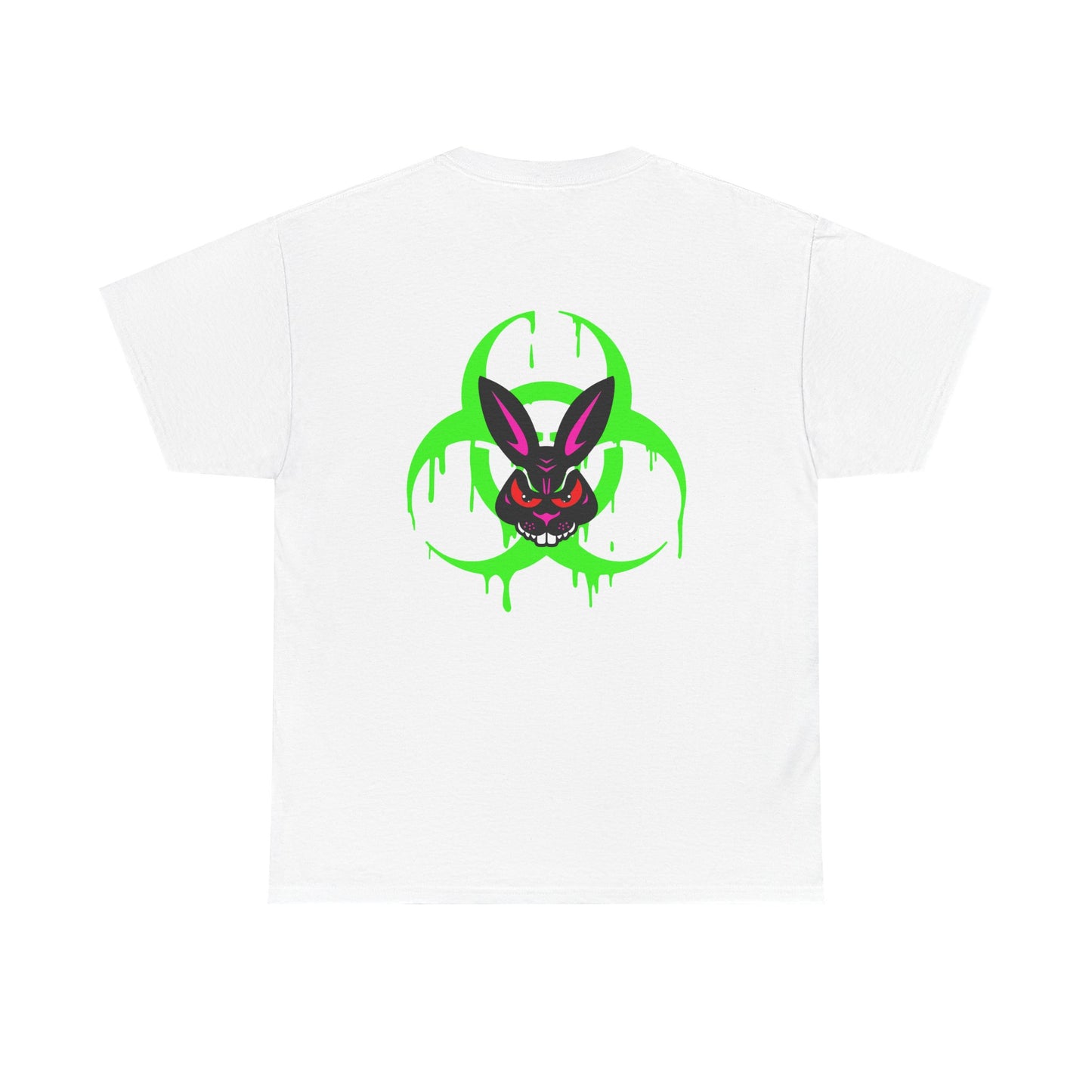 Toxic Bunny, Rad Moto Bunny, Heavy Cotton T-Shirt