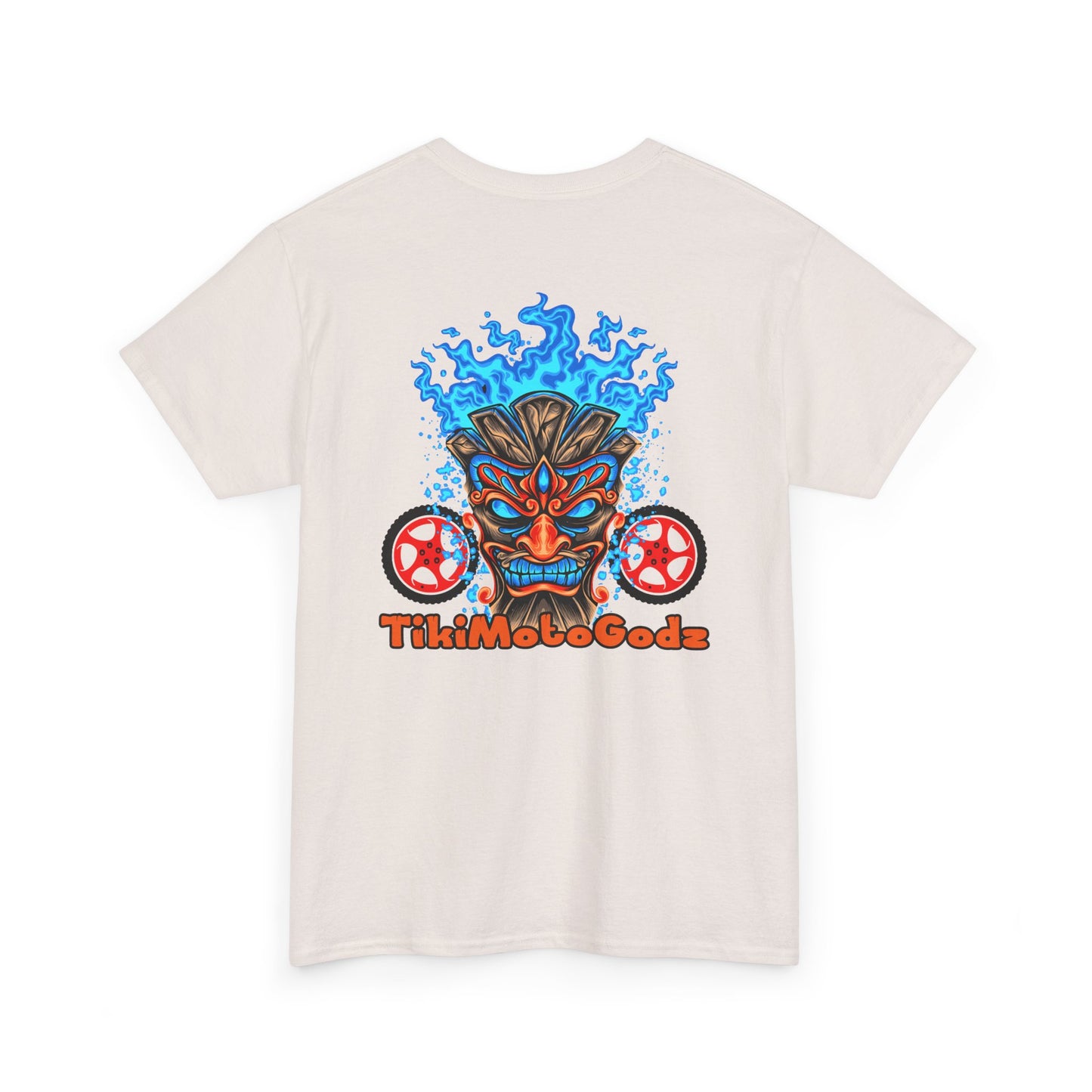Tiki Moto Godz. Heavy Cotton T-Shirt