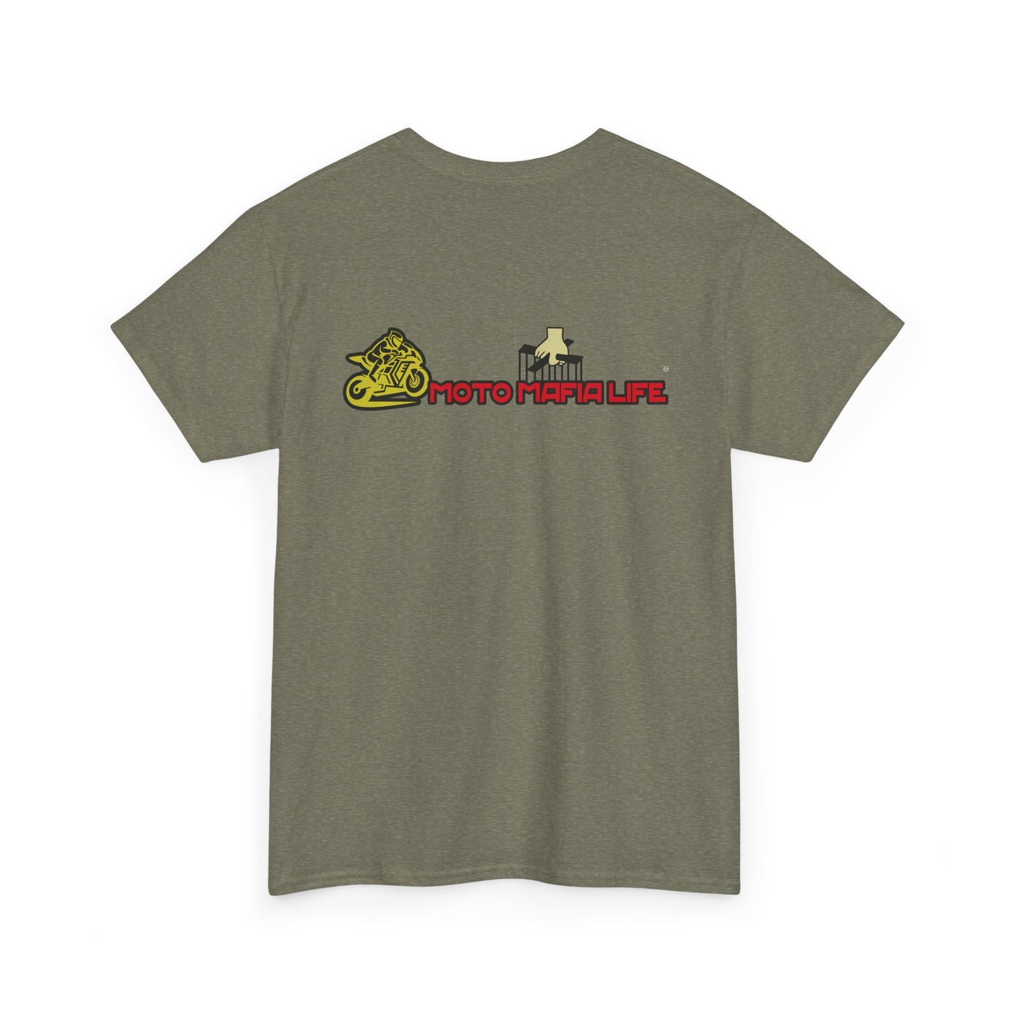 Moto Mafia Life, Heavy Cotton T-Shirt