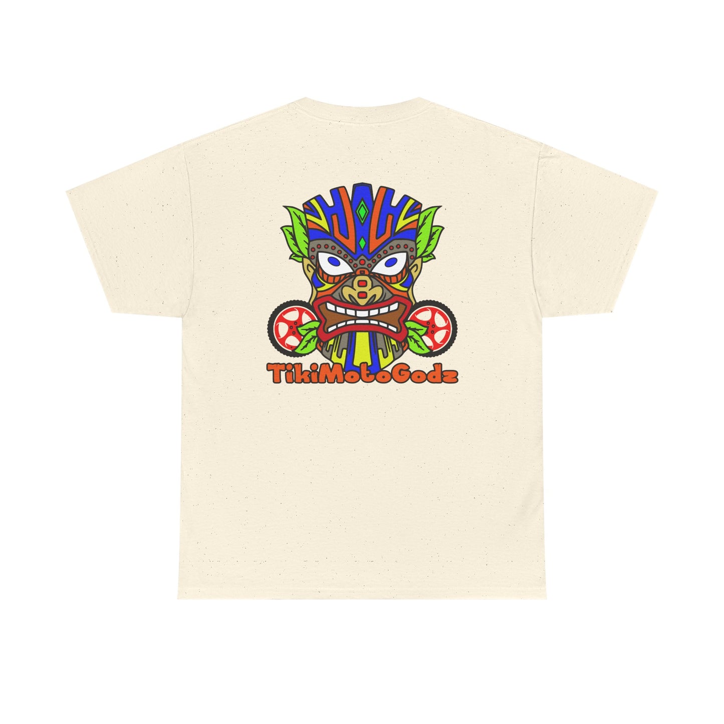 Tiki Moto Godz. Heavy Cotton T-Shirt