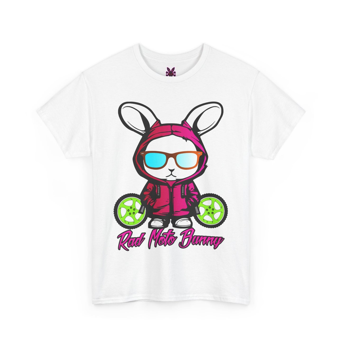 Rad Moto Bunny, Heavy Cotton T-Shirt