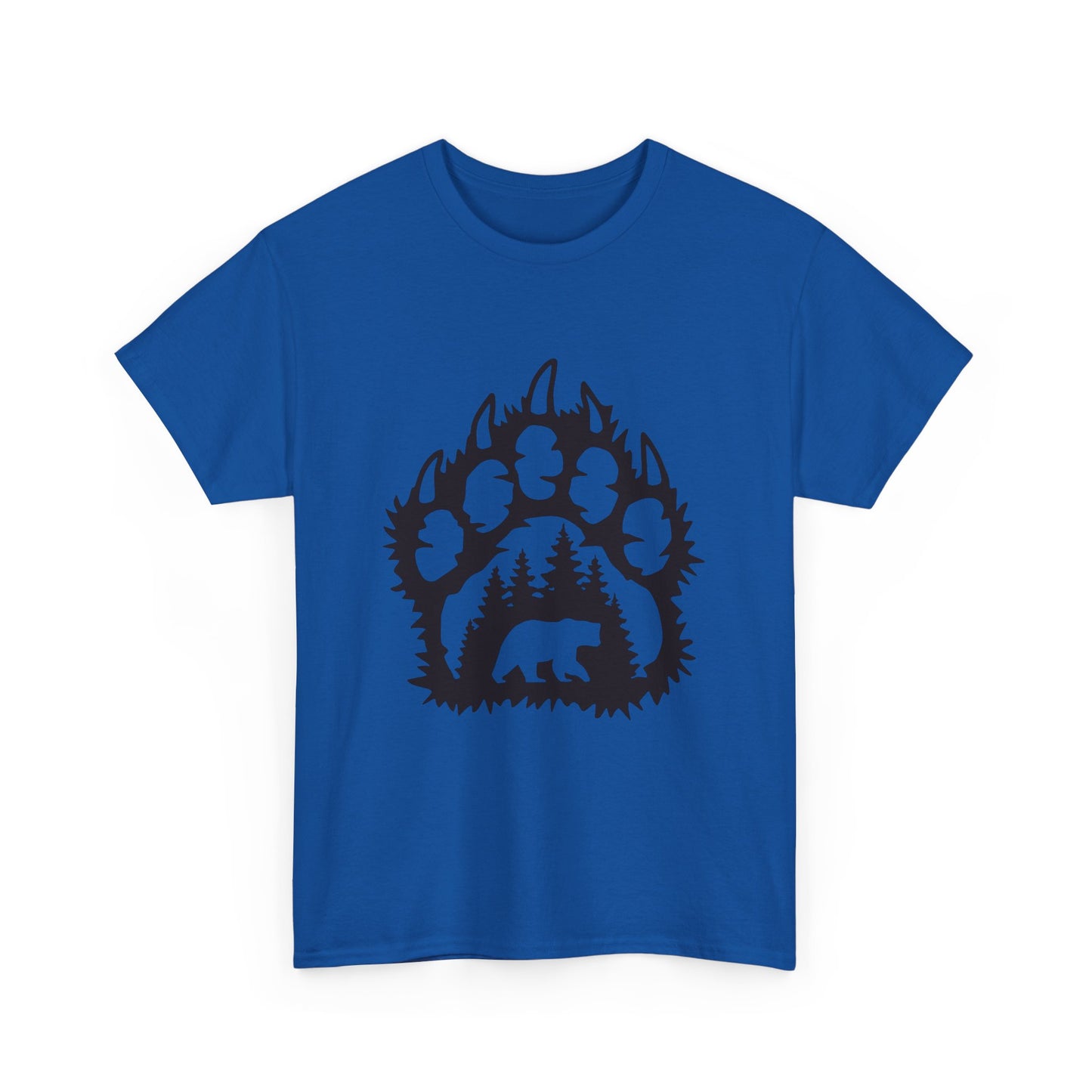 Bear Paw. Heavy Cotton T-Shirt