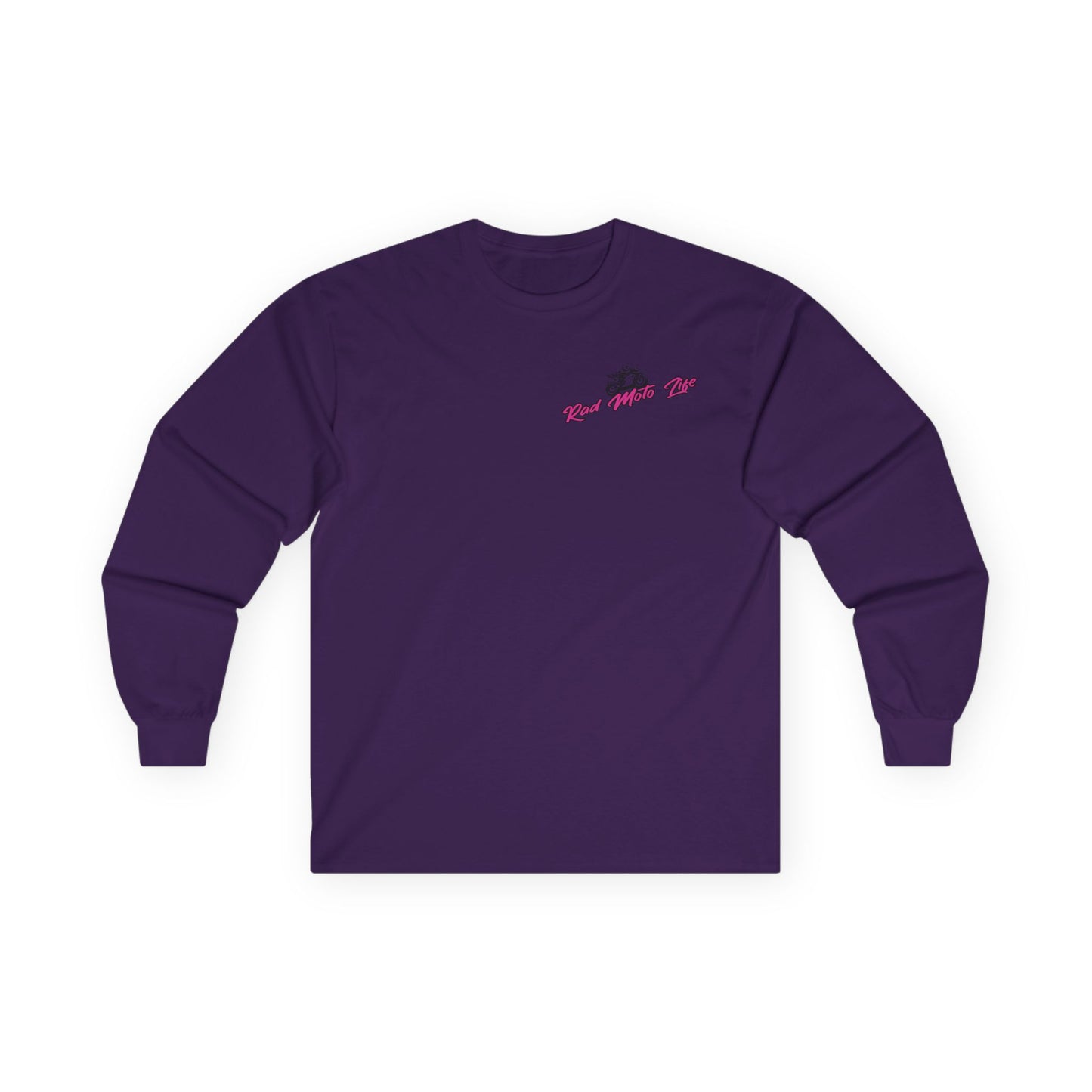 Break Rules, Rad Moto Life Unisex Long Sleeve Tee - Bold Graphic T-Shirt for Motorcycle Enthusiasts