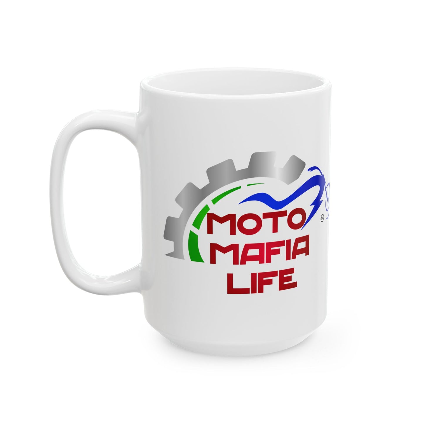 Geared, Moto Mafia Life, Coffee Mug