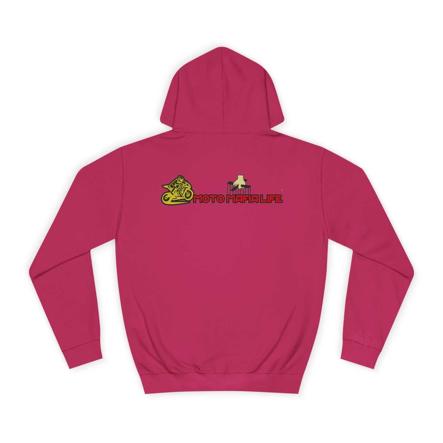 Moto Mafia Life Unisex Hoodie - Biker Style Sweatshirt for Motorcycle Enthusiasts