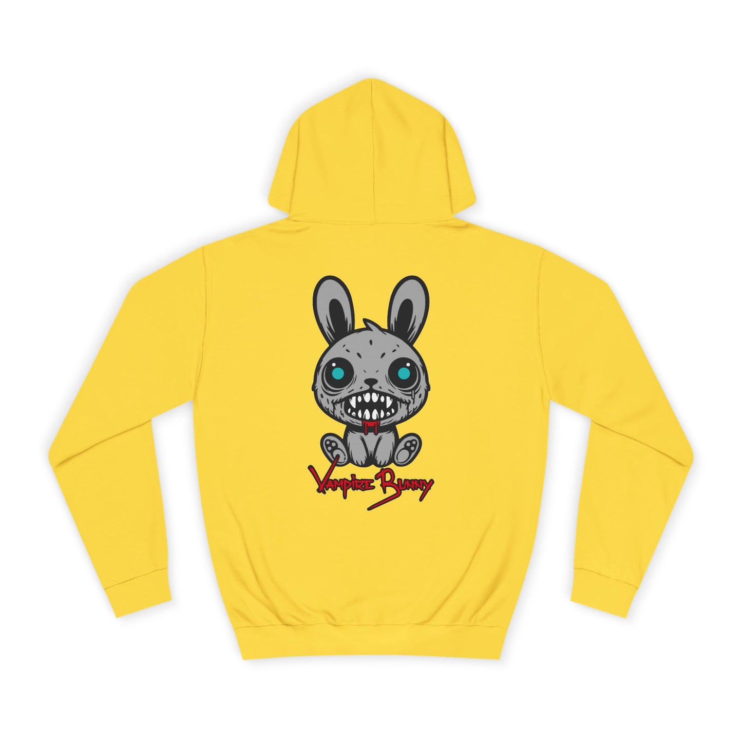 Vampire Bunny, Rad Moto Bunny, Unisex Hoodie - Biker Style Sweatshirt for Motorcycle Enthusiasts
