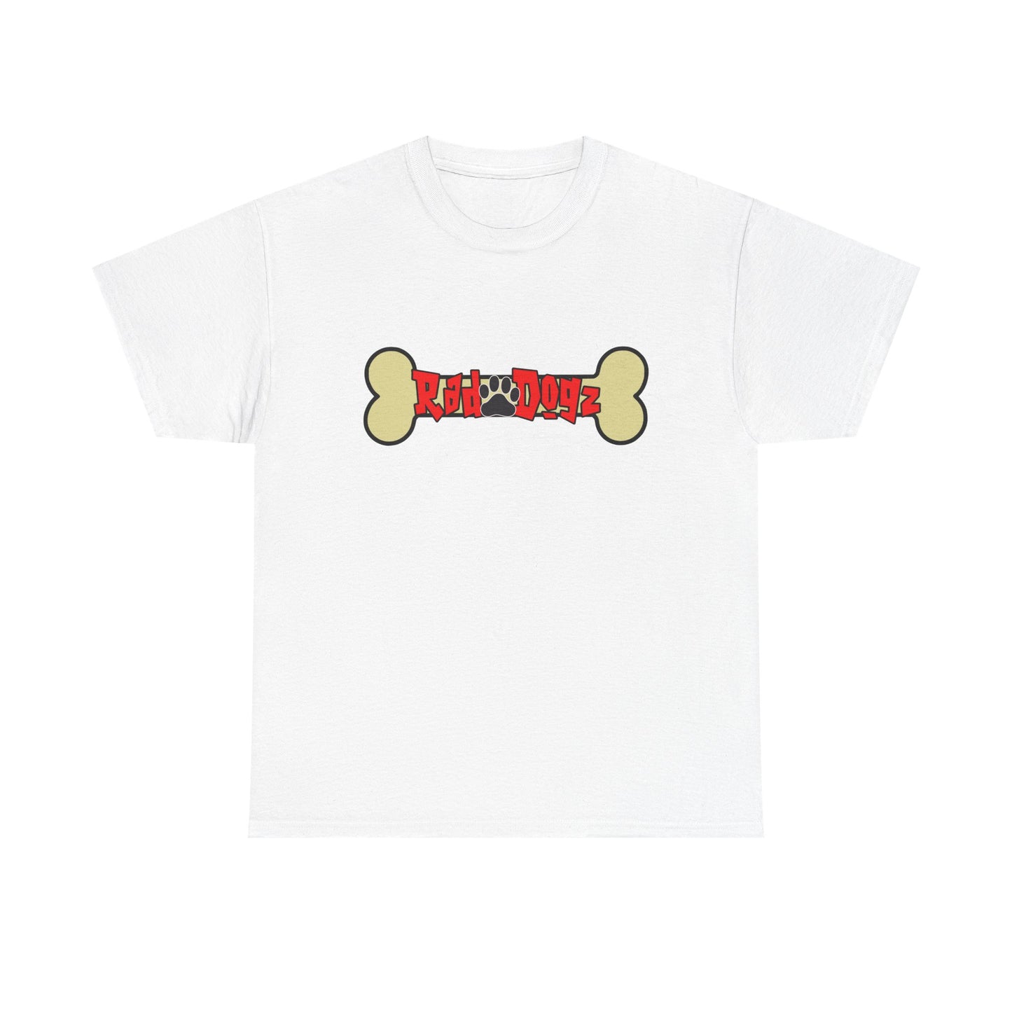 Rad Dogz Bone. Heavy Cotton T-Shirt