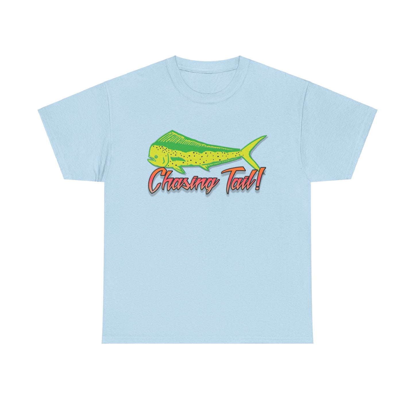 Chasing Tail Dorado. Heavy Cotton T-Shirt