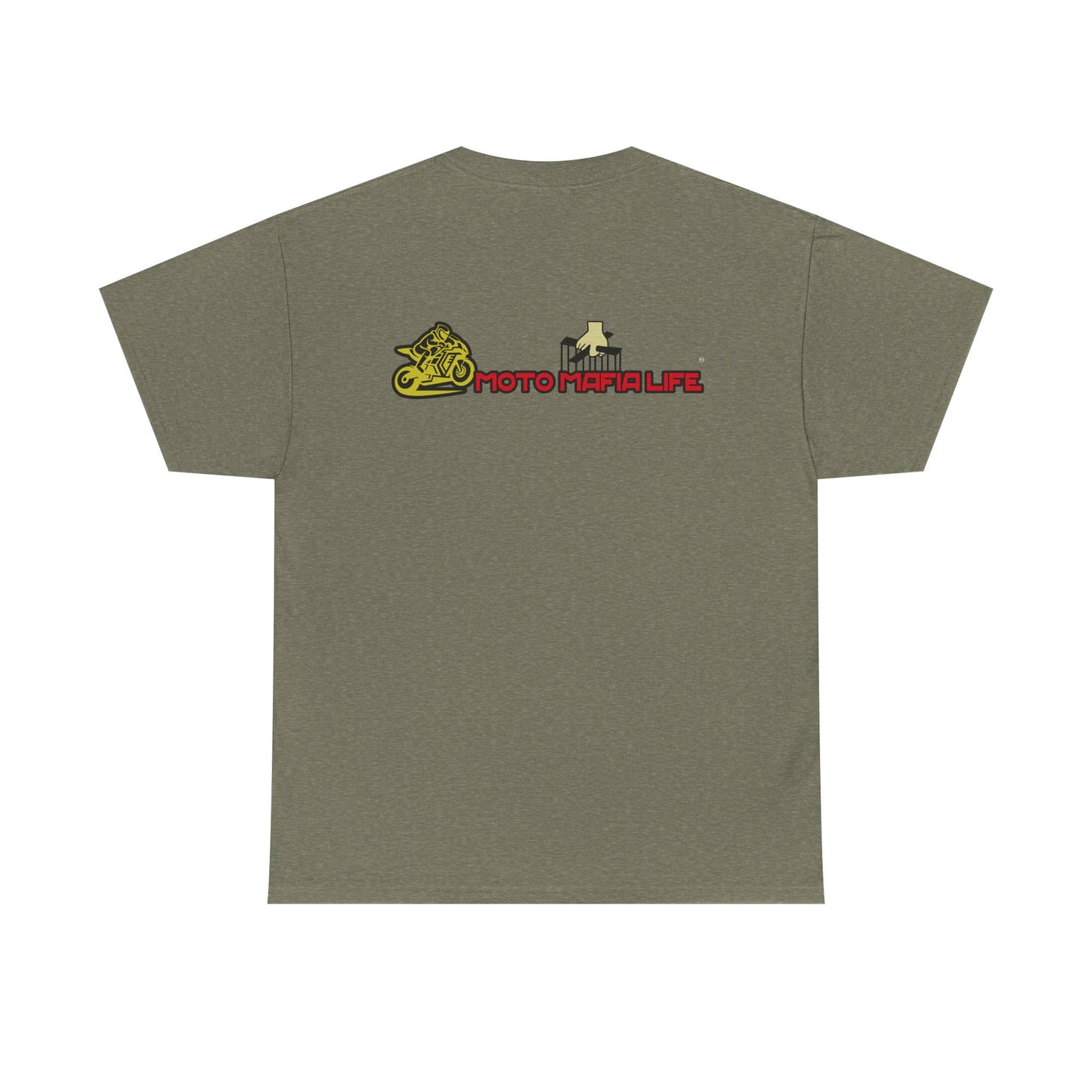 Moto Mafia Life, Heavy Cotton T-Shirt