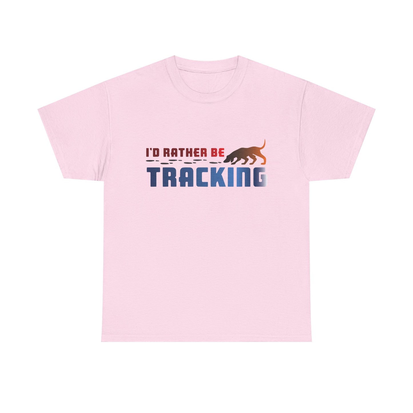 I'D Rather be Tracking. Heavy Cotton T-Shirt