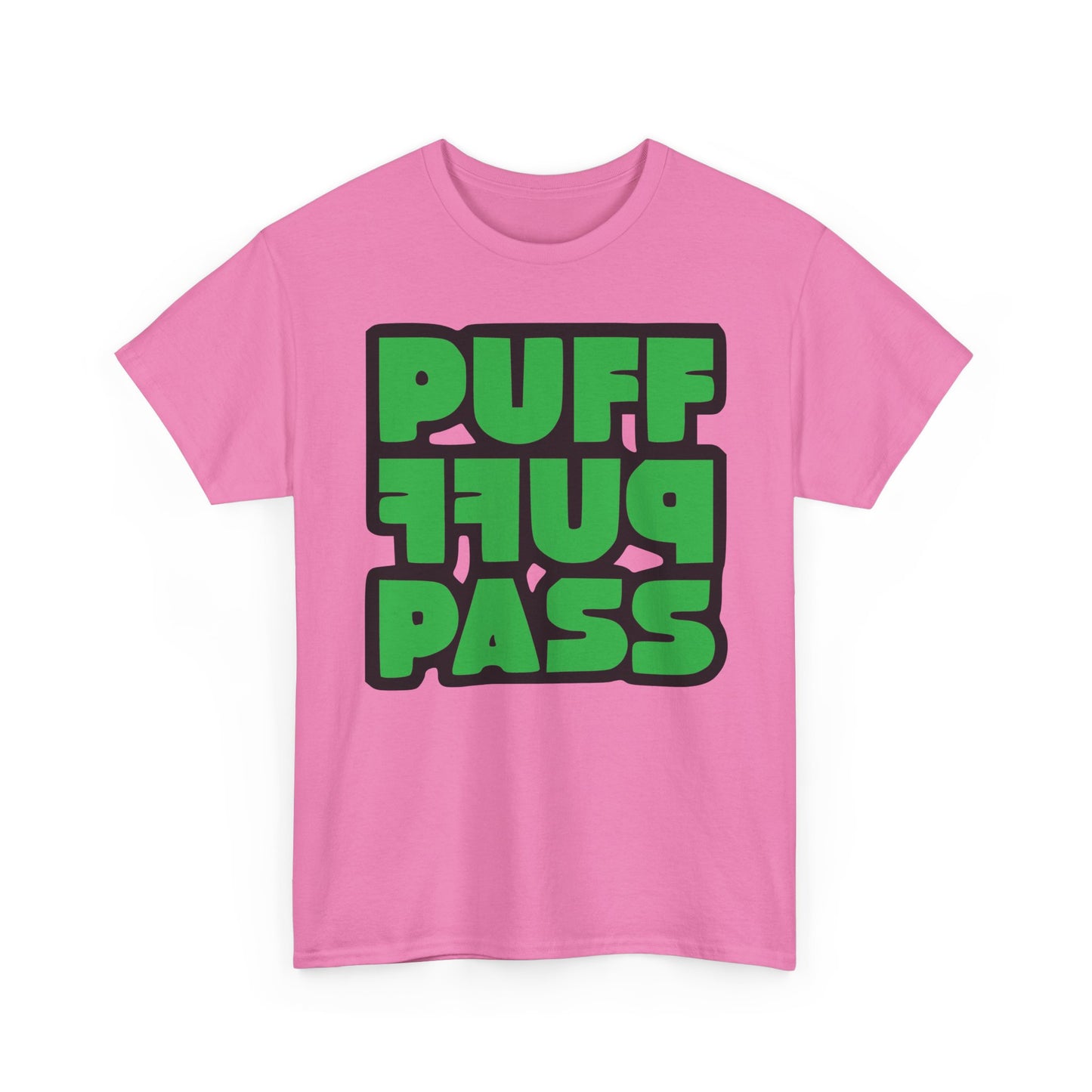 Puff Puff Pass Tee - Unisex Heavy Cotton T-Shirt
