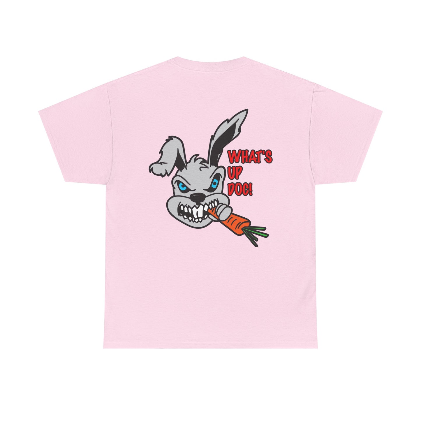 What's up Doc Bunny, Rad Moto Bunny, Heavy Cotton T-Shirt