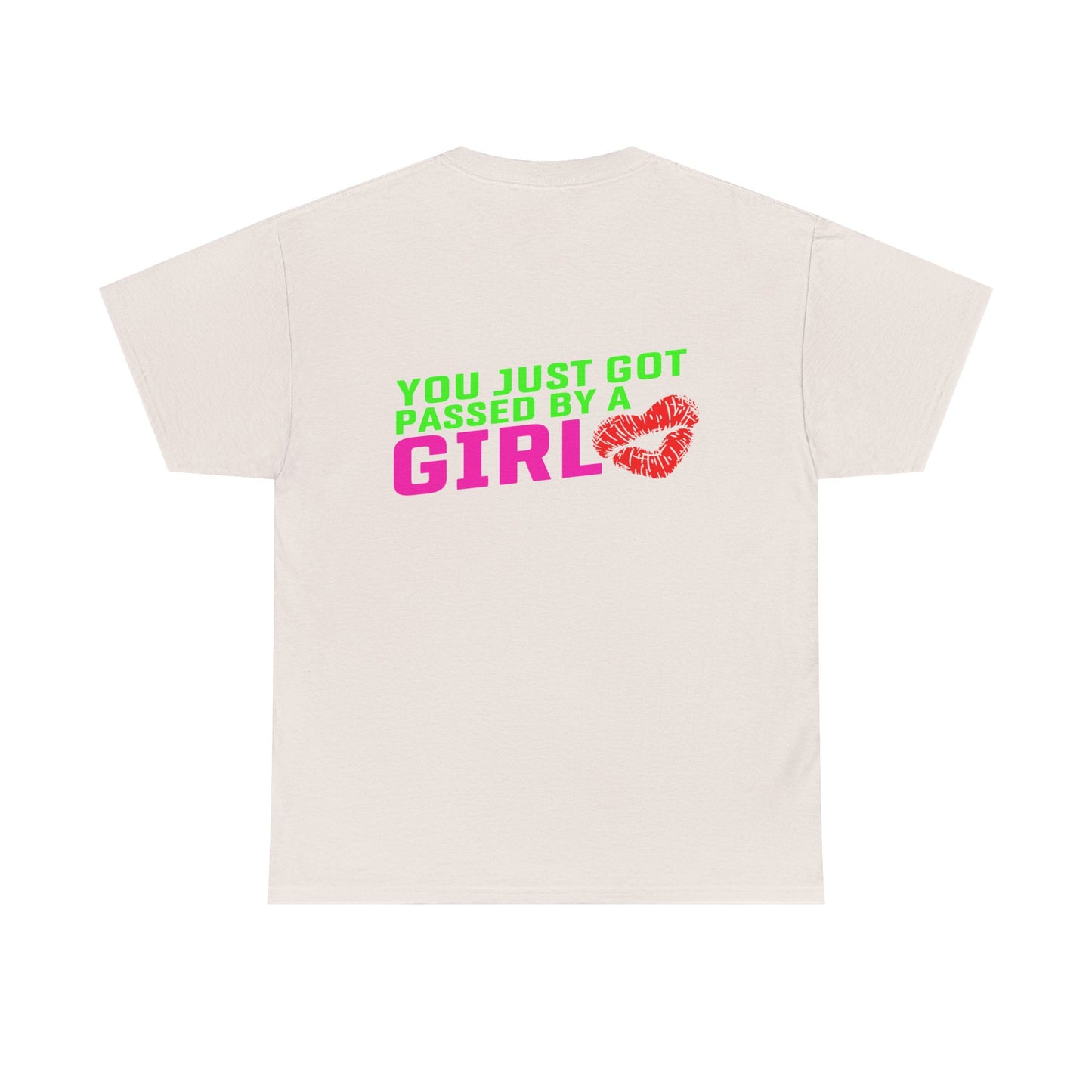 You just got passed by a Girl, Rad Moto Bunny, Heavy Cotton T-Shirt