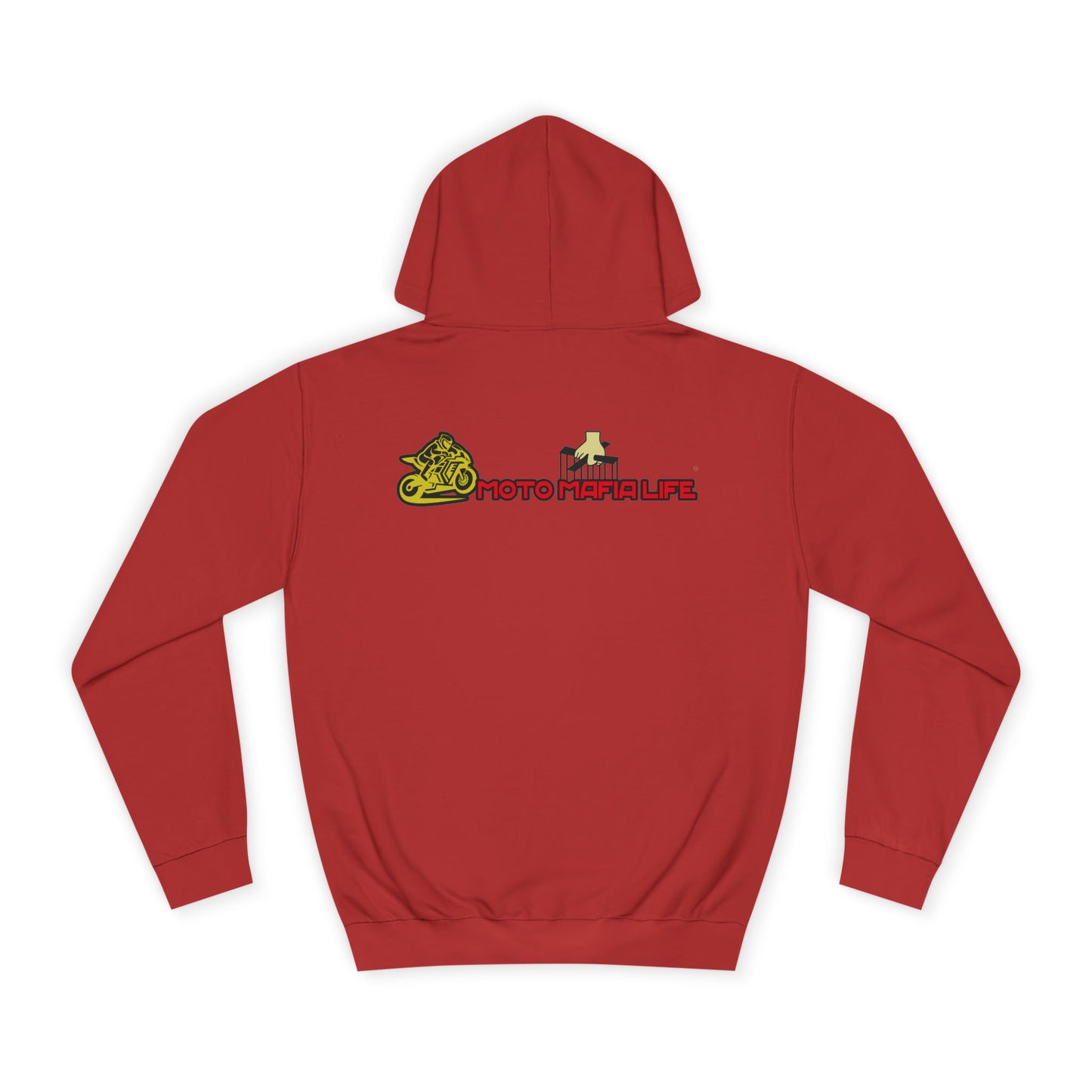 Moto Mafia Life Unisex Hoodie - Biker Style Sweatshirt for Motorcycle Enthusiasts