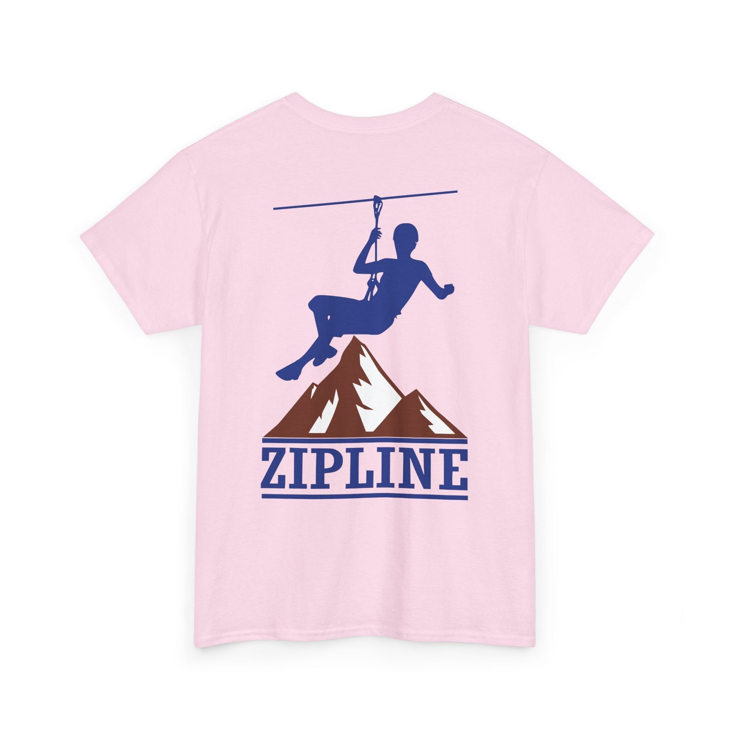 Zipline Guy. Heavy Cotton T-Shirt