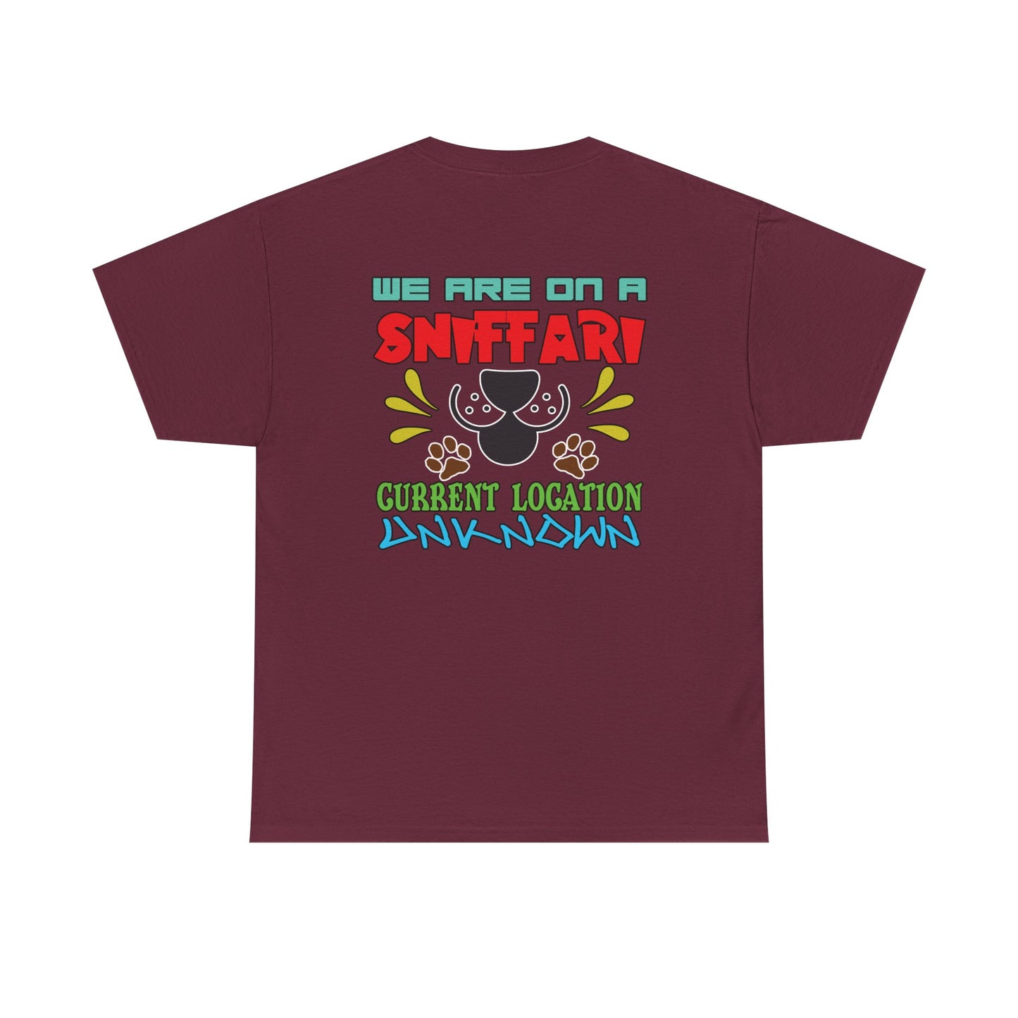 We are on a Sniffari. Heavy Cotton T-Shirt