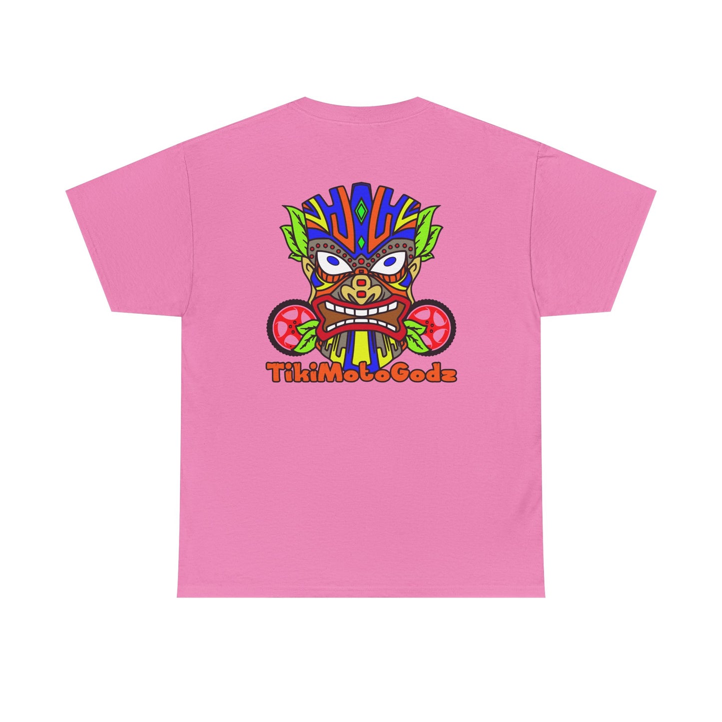 Tiki Moto Godz. Heavy Cotton T-Shirt