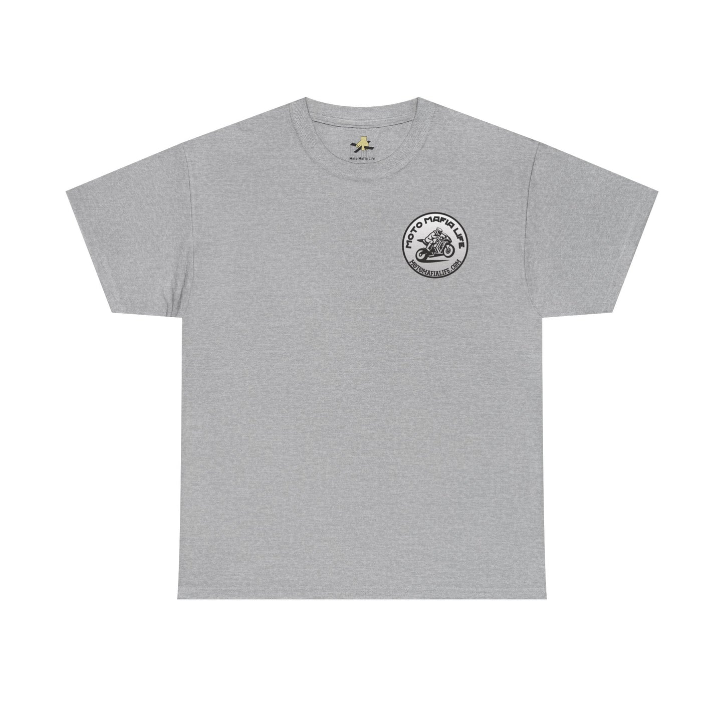 Be Brave, Never Give up, Moto Mafia Life, Heavy Cotton T-Shirt