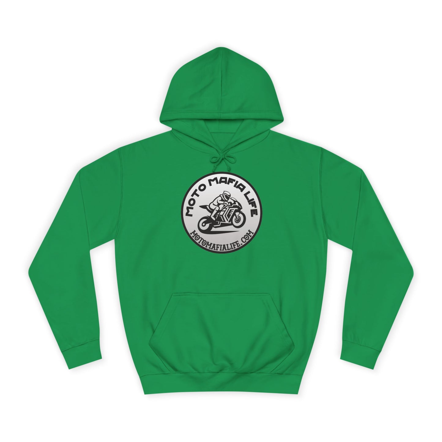 I'M Just a Girl, Moto Mafia Life Unisex Hoodie - Biker Style Sweatshirt for Motorcycle Enthusiasts