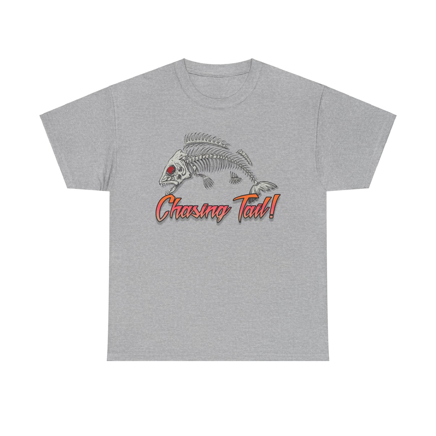 Chasing Tail!. Heavy Cotton T-Shirt